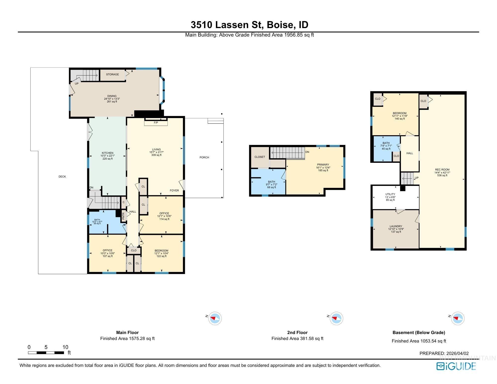 3510 Lassen, Boise, Idaho 83703, 5 Bedrooms, 3 Bathrooms, Residential For Sale, Price $795,000,MLS 98976116