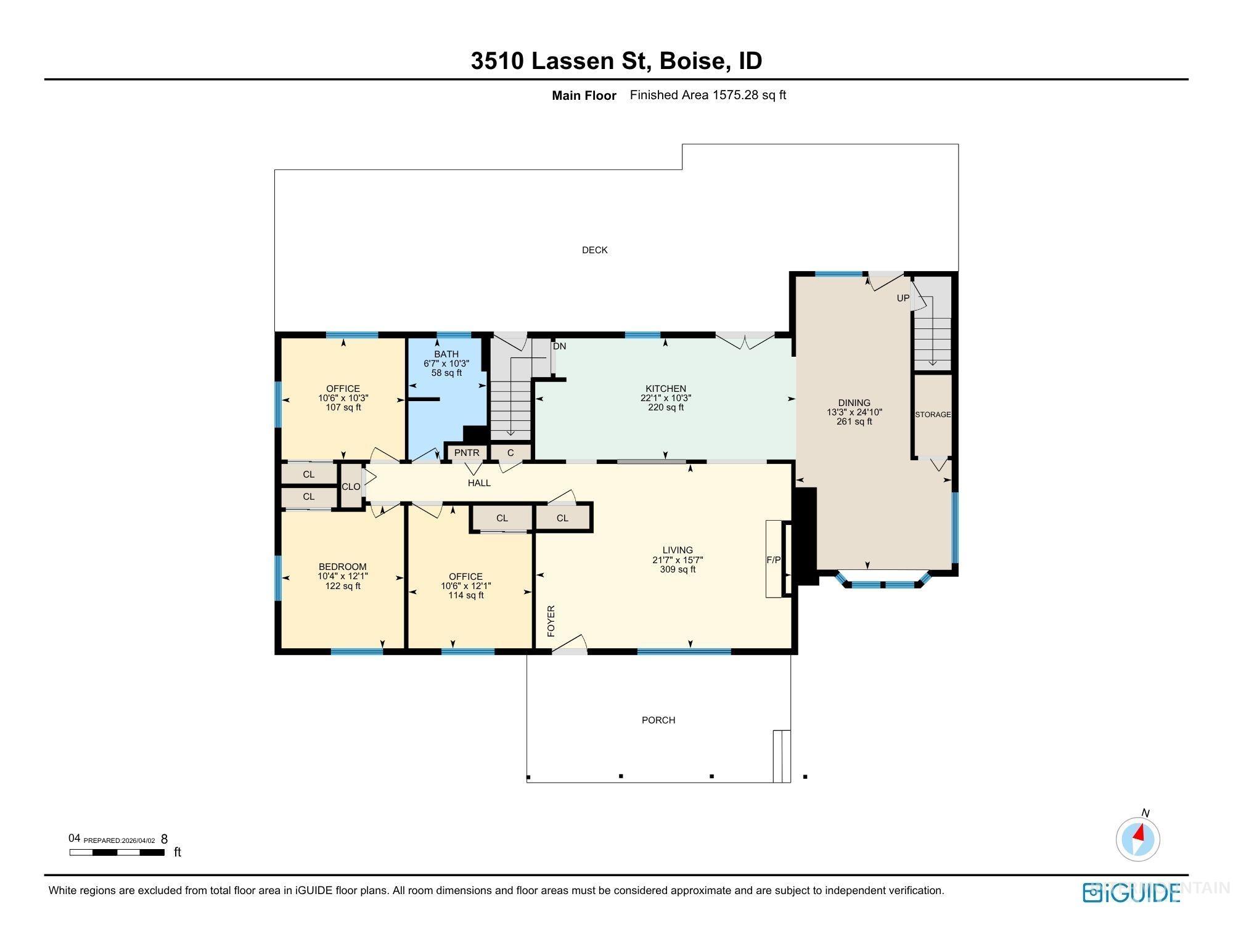3510 Lassen, Boise, Idaho 83703, 5 Bedrooms, 3 Bathrooms, Residential For Sale, Price $795,000,MLS 98976116