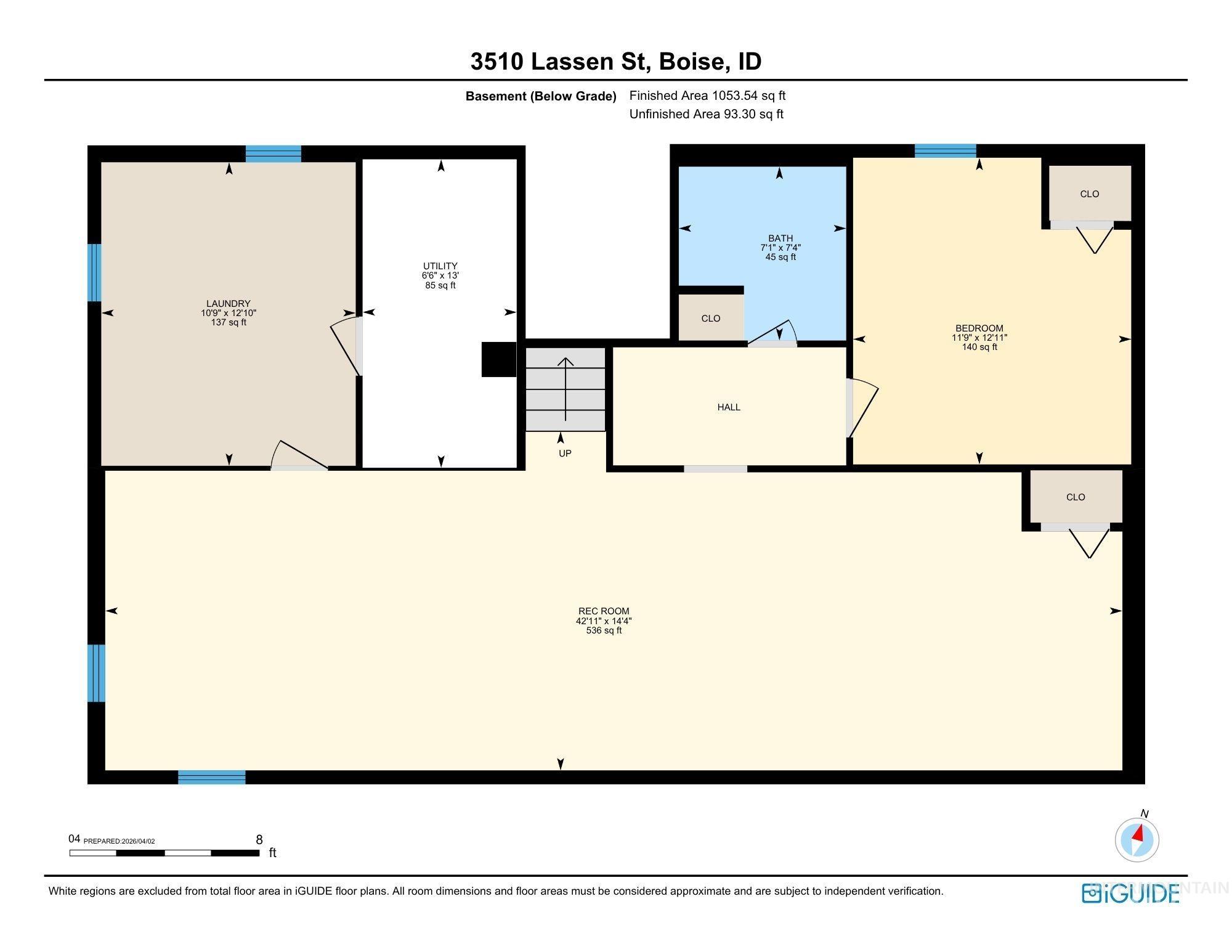 3510 Lassen, Boise, Idaho 83703, 5 Bedrooms, 3 Bathrooms, Residential For Sale, Price $795,000,MLS 98976116
