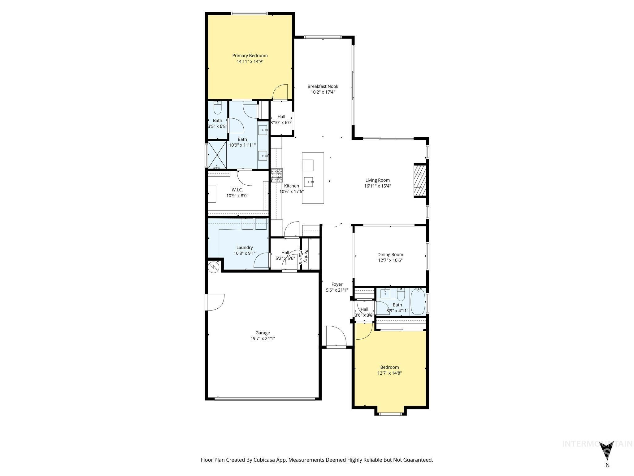 11973 W Cheer Ln, Kuna, Idaho 83634, 2 Bedrooms, 2 Bathrooms, Residential For Sale, Price $584,900,MLS 98976123
