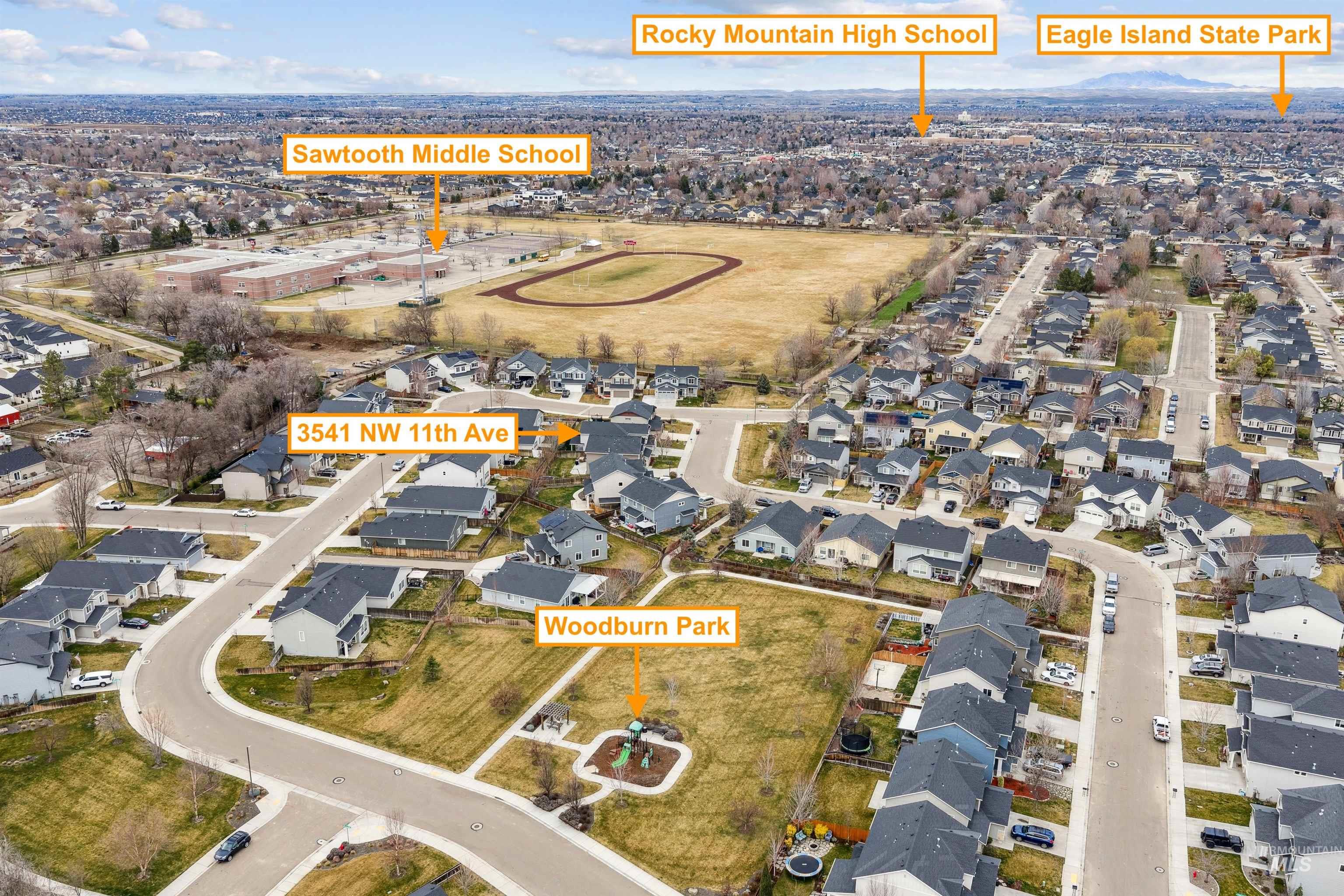 3541 NW 11th Ave, Meridian, Idaho 83646, 4 Bedrooms, 2.5 Bathrooms, Residential For Sale, Price $518,000, 98976133