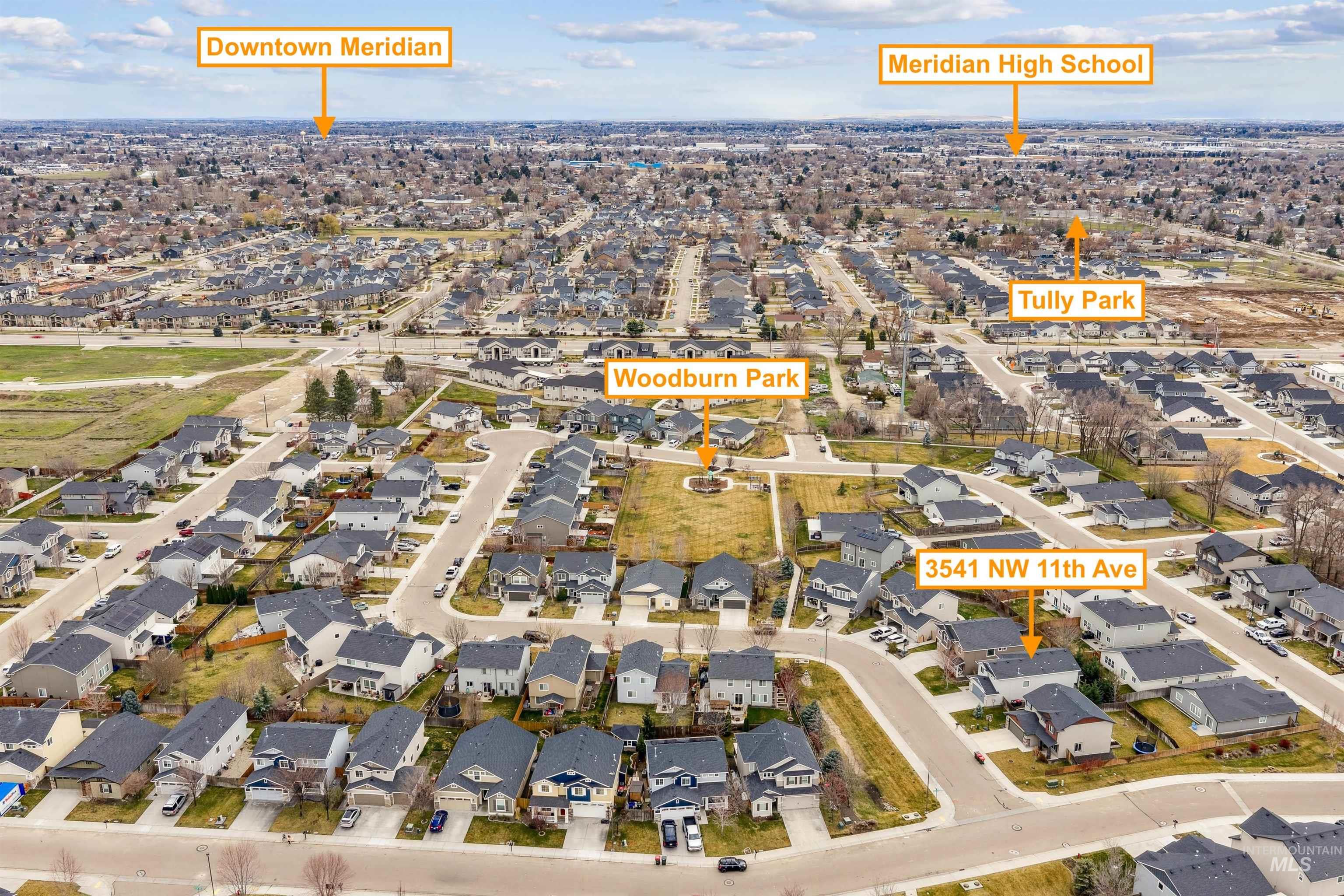 3541 NW 11th Ave, Meridian, Idaho 83646, 4 Bedrooms, 2.5 Bathrooms, Residential For Sale, Price $518,000, 98976133