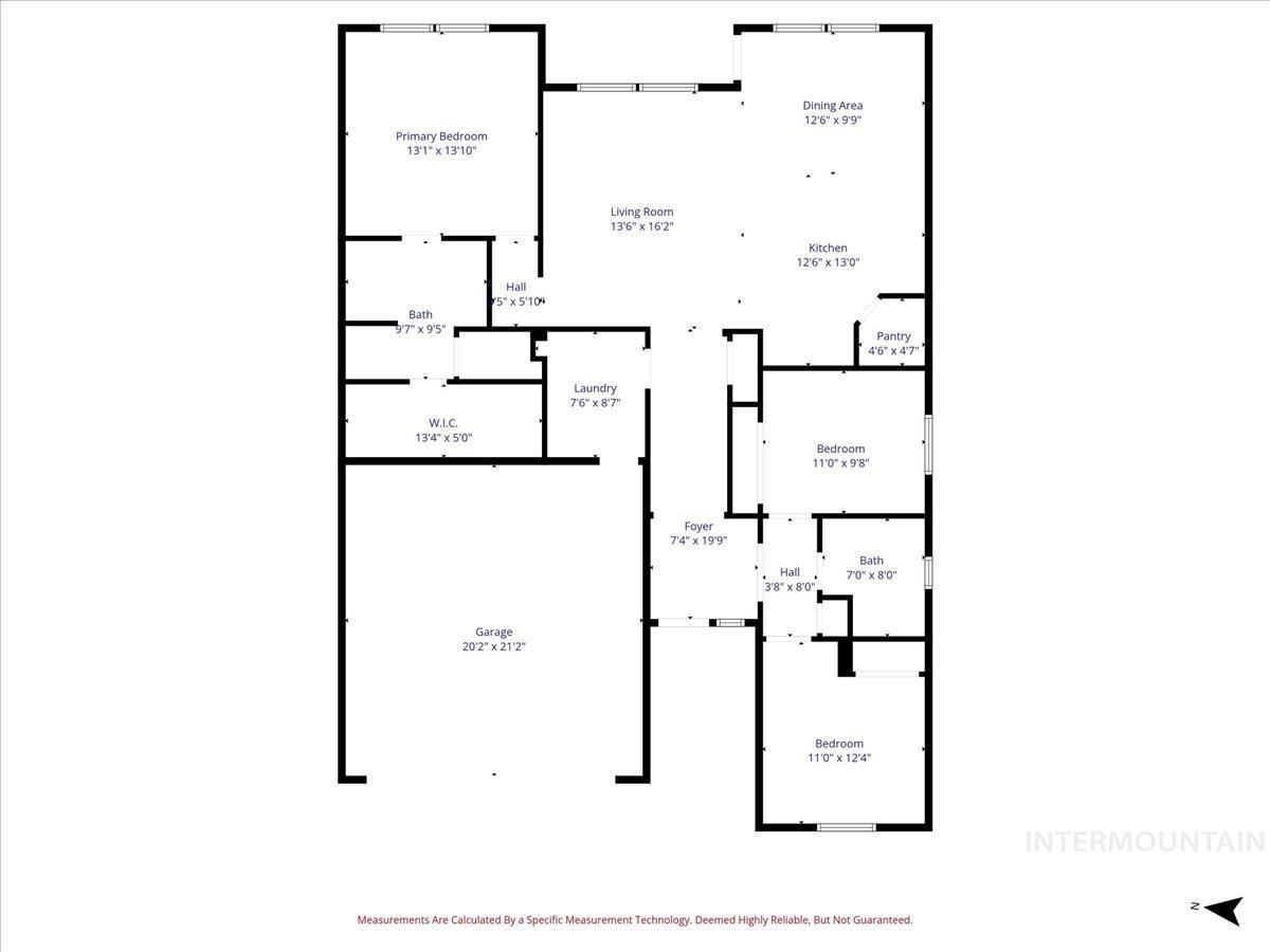 6706 S Birch Creek Ave, Meridian, Idaho 83642, 3 Bedrooms, 2 Bathrooms, Residential For Sale, Price $385,000,MLS 98976139