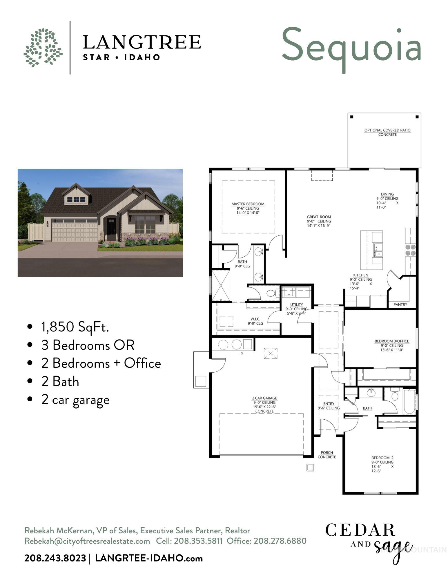 9725 W Snow Wolf Ln, Star, Idaho 83669, 3 Bedrooms, 2 Bathrooms, Residential For Sale, Price $539,900,MLS 98976225