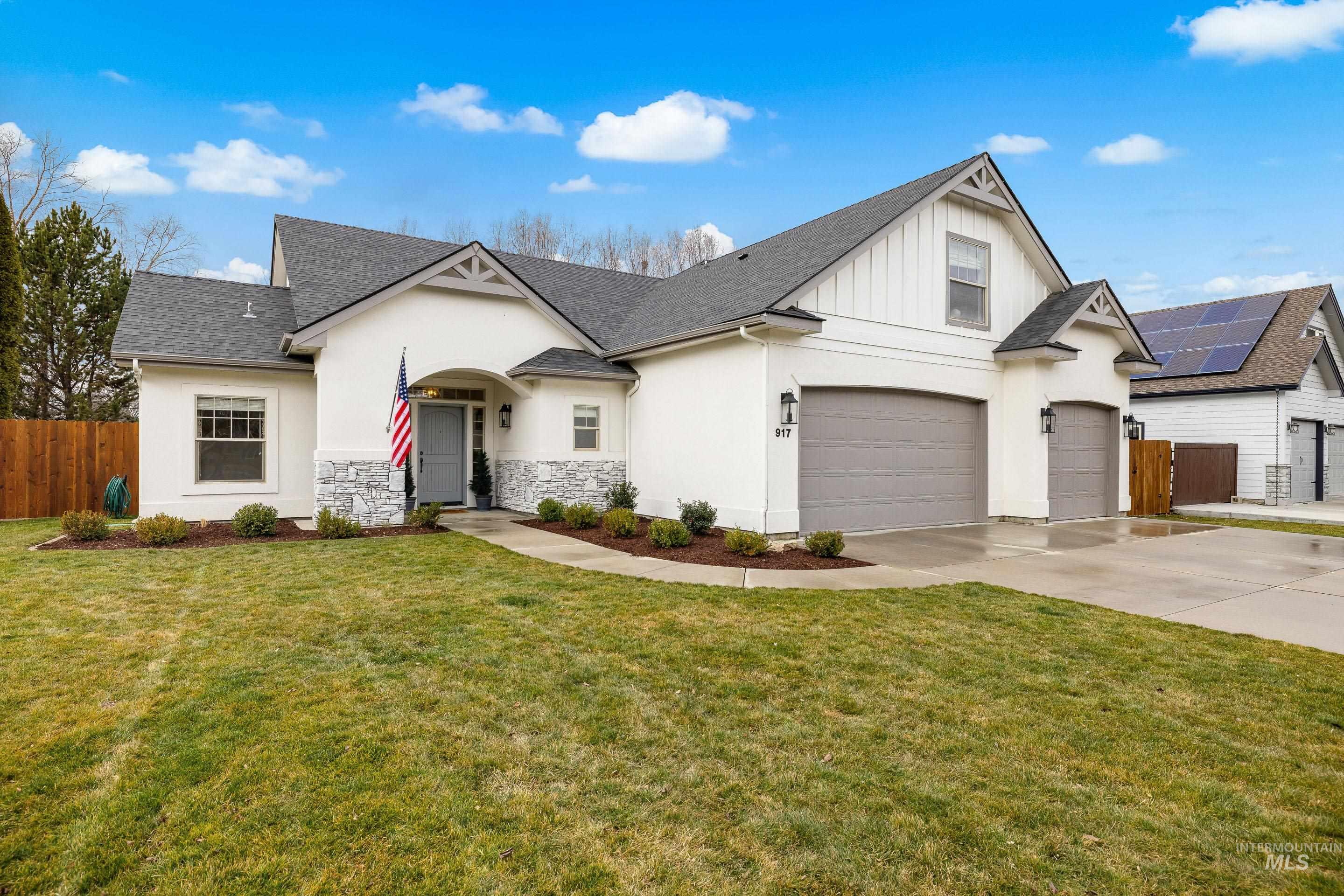 917 N Caledonia Pl, Eagle, Idaho 83616, 4 Bedrooms, 3 Bathrooms, Residential For Sale, Price $774,000,MLS 98976296