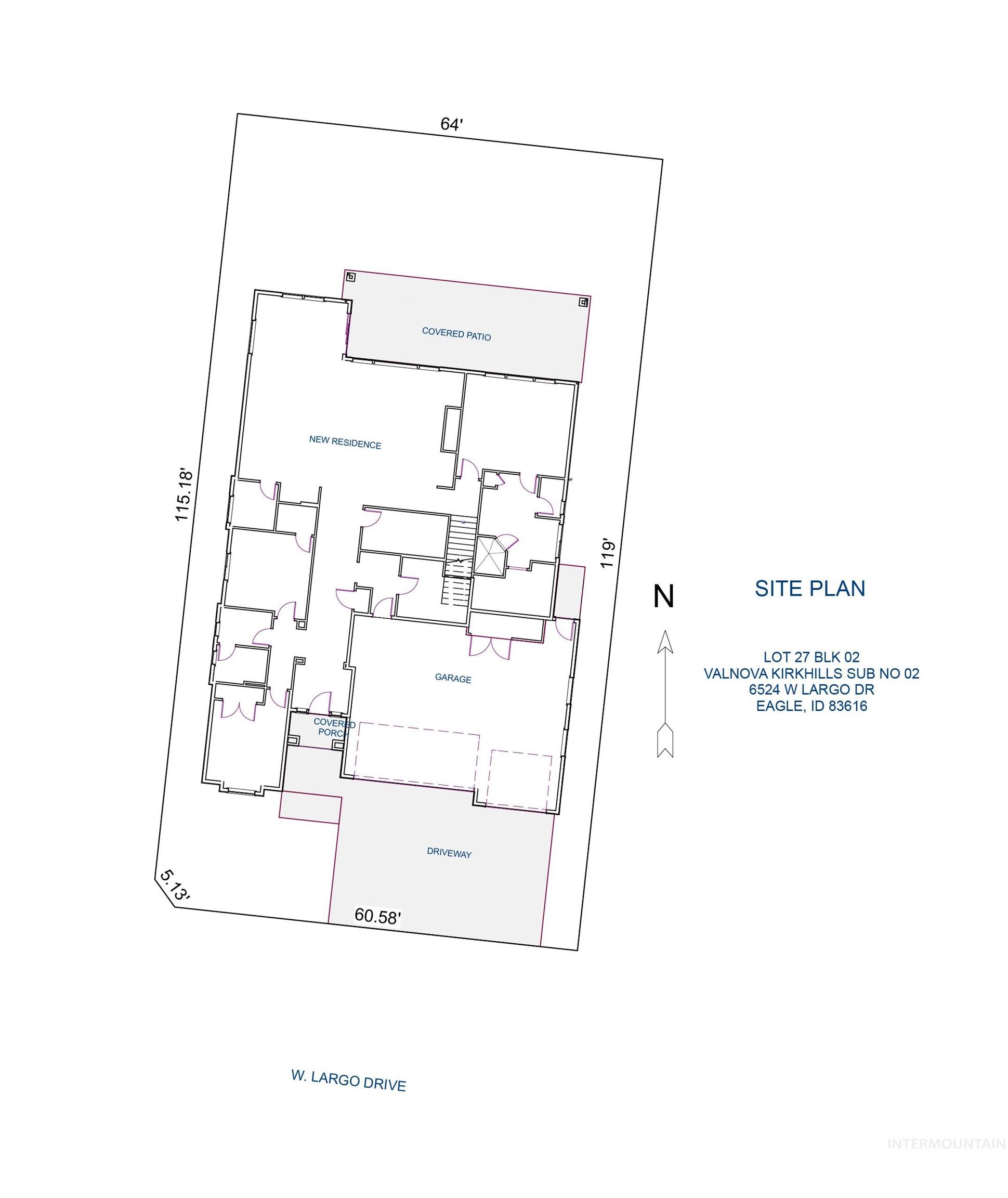 6524 W Largo Dr, Eagle, Idaho 83616, 3 Bedrooms, 3 Bathrooms, Residential For Sale, Price $859,900, 98976323