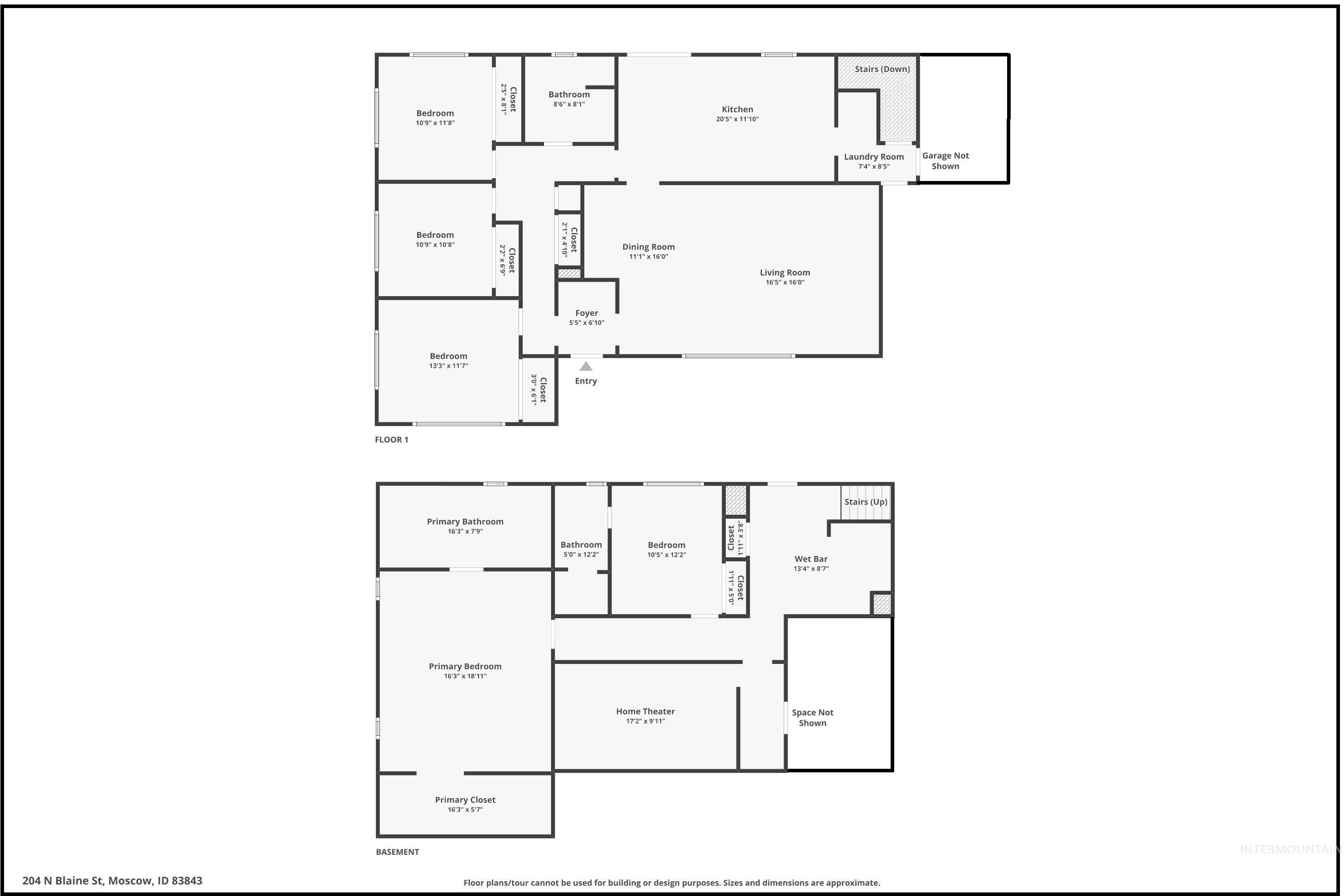 204 N Blaine, Moscow, Idaho 83843, 5 Bedrooms, 3 Bathrooms, Residential For Sale, Price $559,900,MLS 98976338