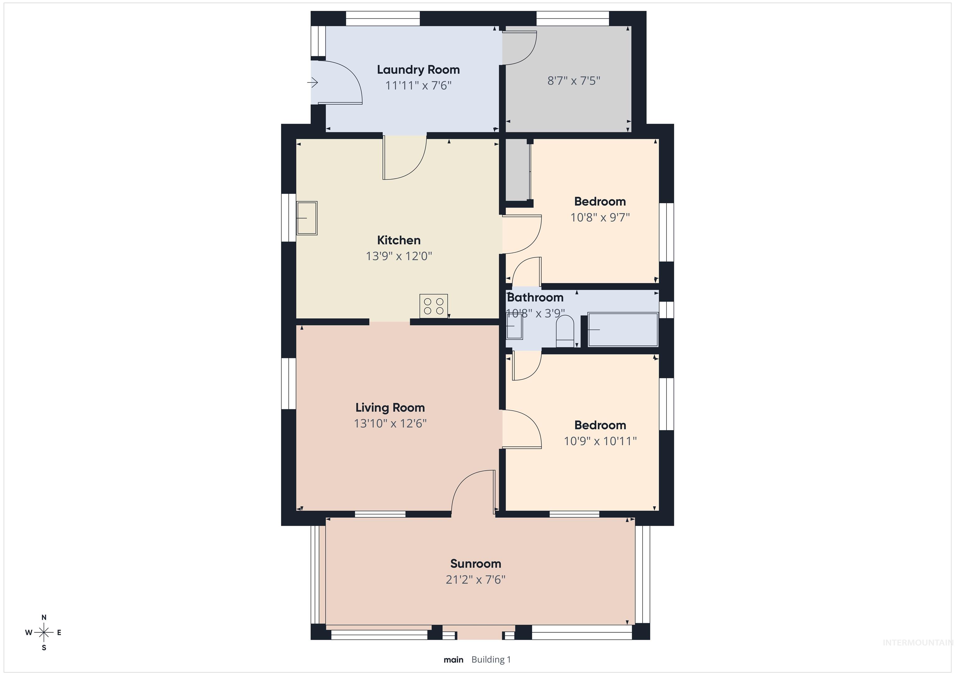 206 W 12th St, Emmett, Idaho 83617, 2 Bedrooms, 1 Bathroom, Residential For Sale, Price $287,600, 98976361