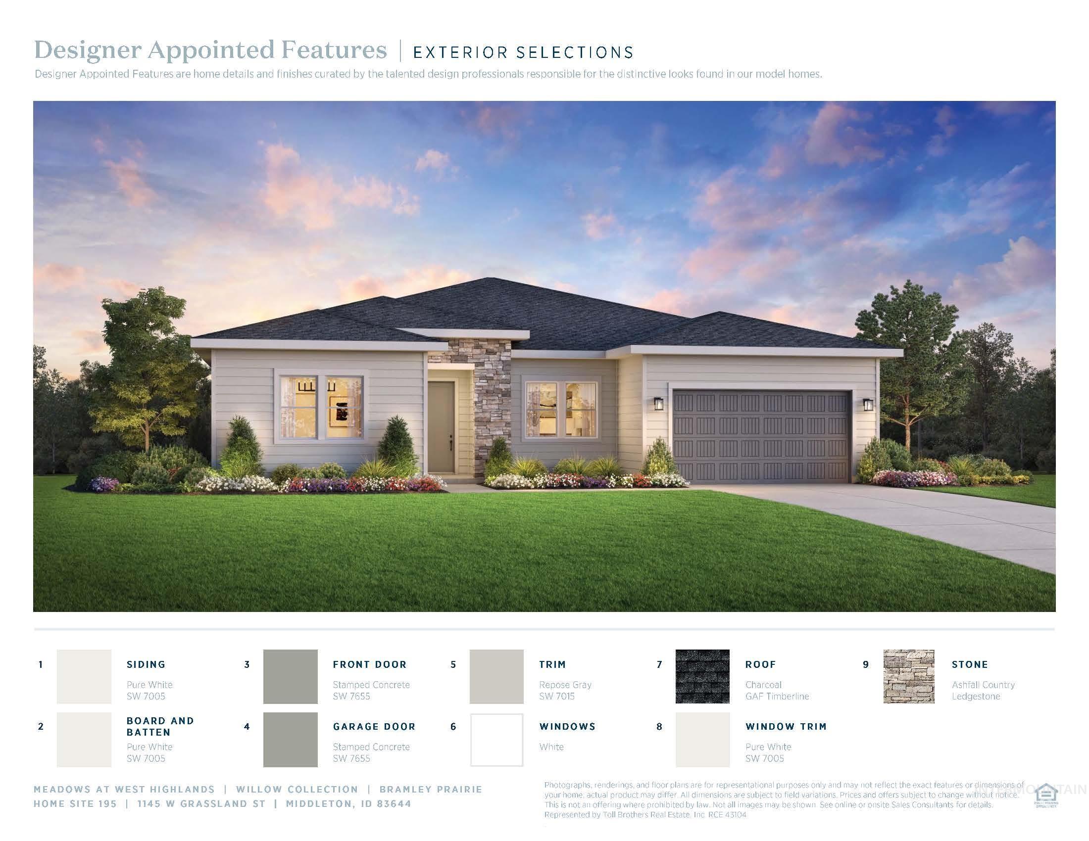 1145 W Grassland St, Middleton, Idaho 83644, 3 Bedrooms, 2.5 Bathrooms, Residential For Sale, Price $584,000,MLS 98976429