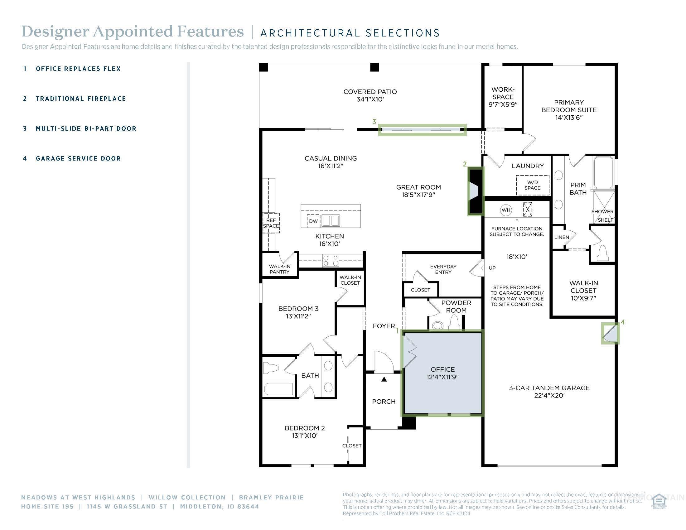 1145 W Grassland St, Middleton, Idaho 83644, 3 Bedrooms, 2.5 Bathrooms, Residential For Sale, Price $584,000,MLS 98976429