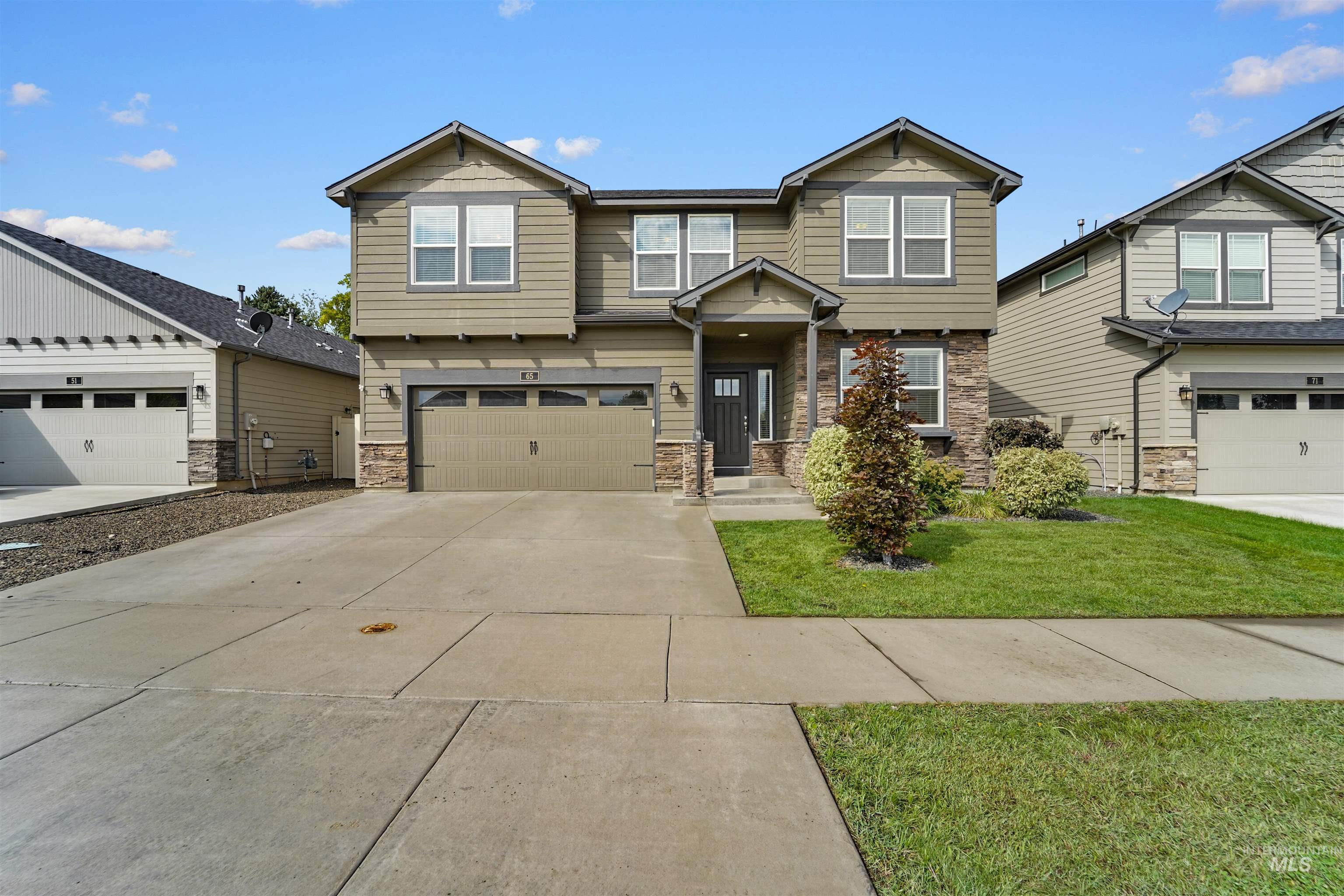 65 N Wooddale Ave, Eagle, Idaho 83616, 4 Bedrooms, 2.5 Bathrooms, Residential For Sale, Price $614,000, 98976456