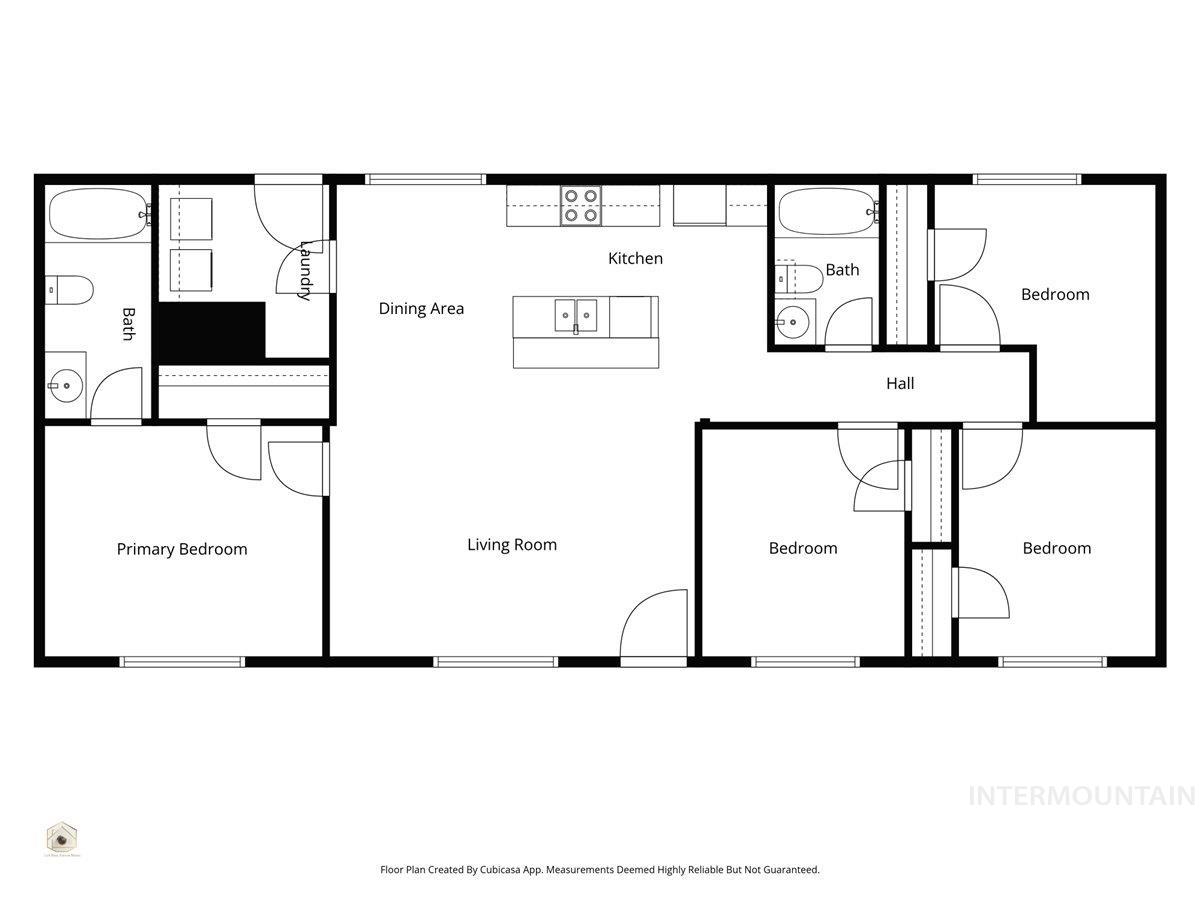 370 W 12th S Street, Mountain Home, Idaho 83647, 4 Bedrooms, 2 Bathrooms, Residential For Sale, Price $180,000, 98976568