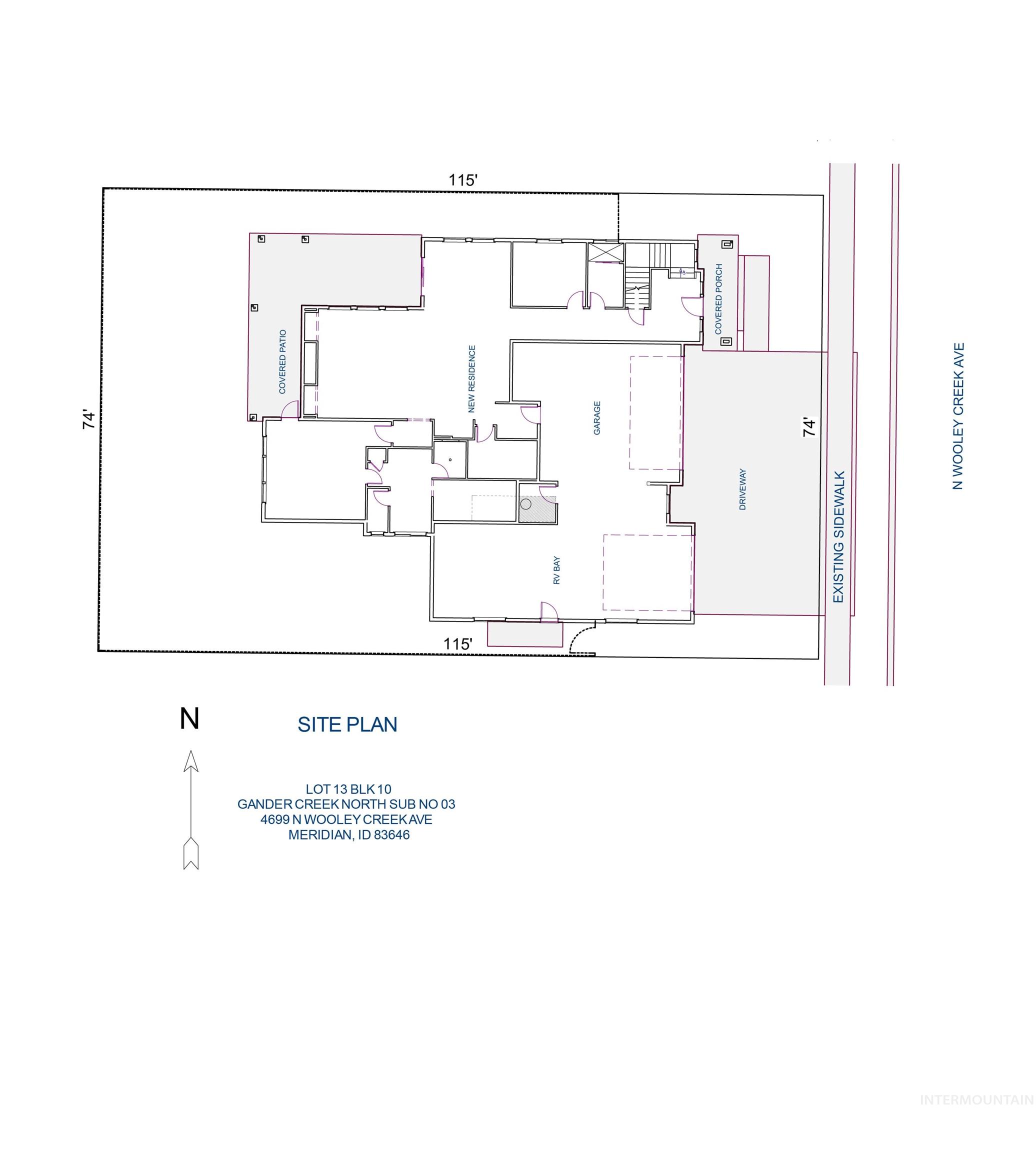 4699 N Wooley Creek Ave, Meridian, Idaho 83646, 5 Bedrooms, 4 Bathrooms, Residential For Sale, Price $969,900, 98976599