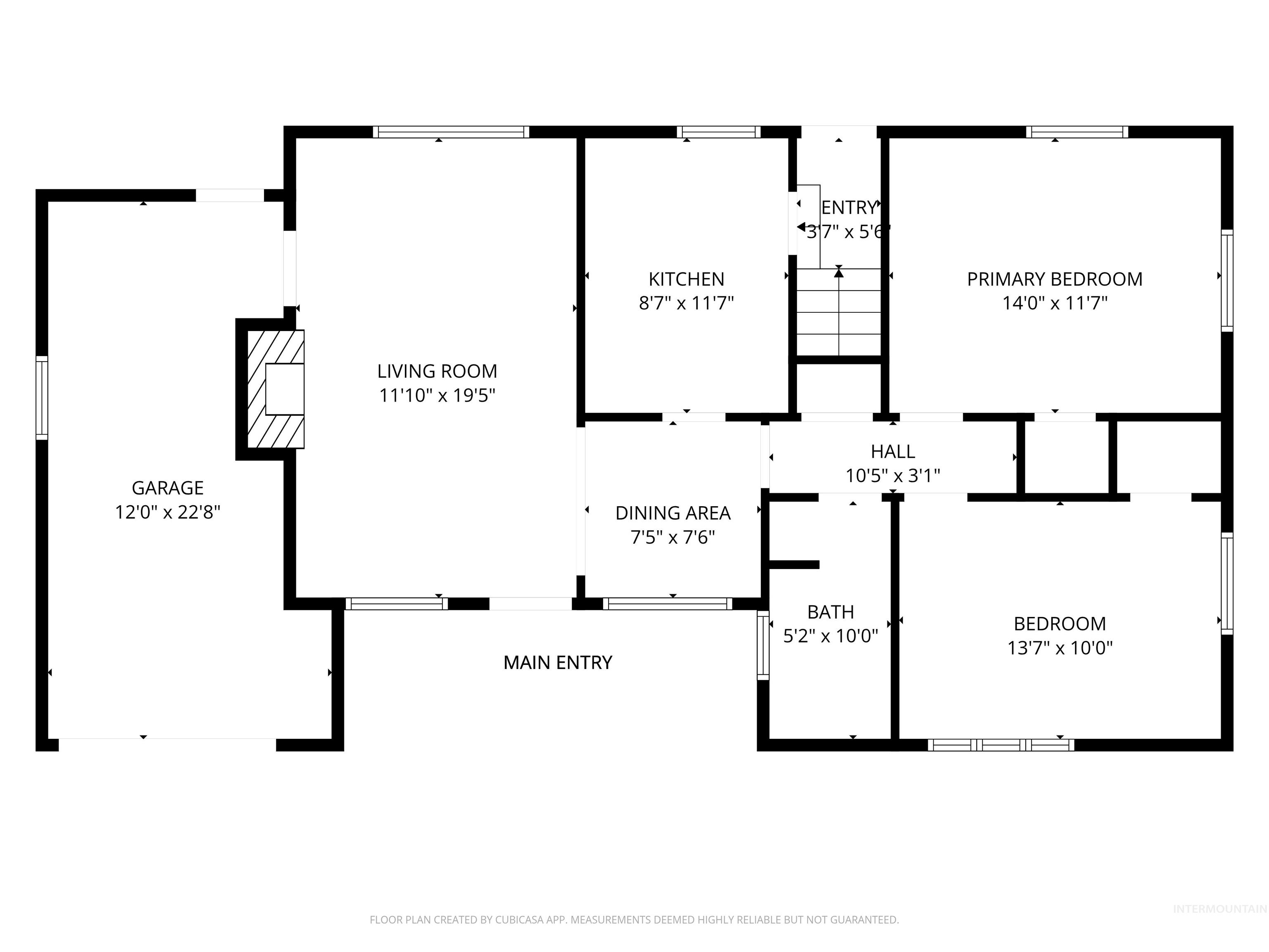703 S Almond, Nampa, Idaho 83686, 3 Bedrooms, 1 Bathroom, Residential For Sale, Price $399,500,MLS 98976687