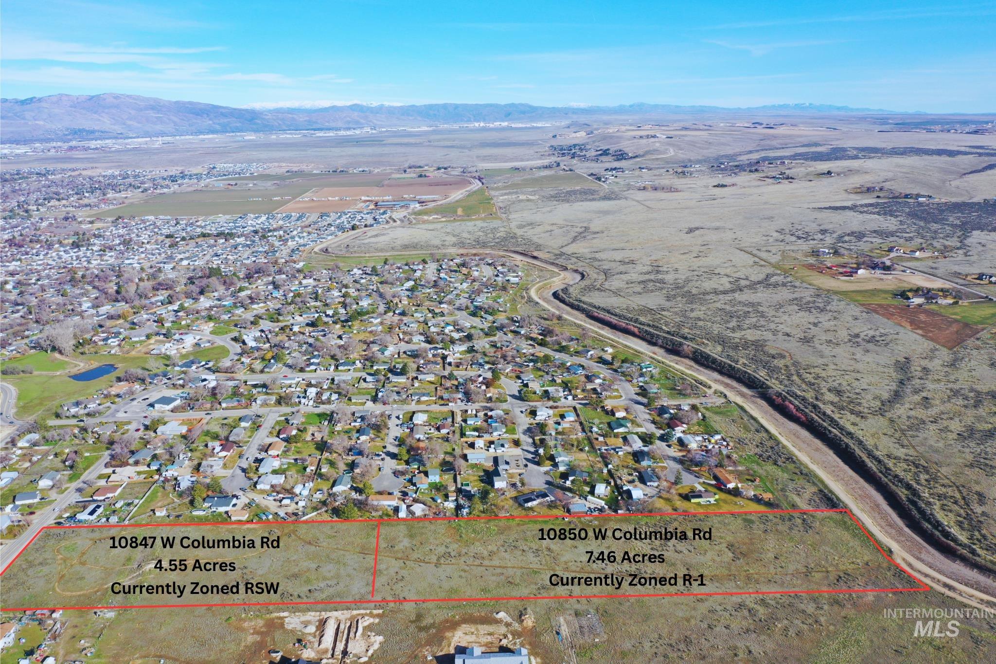 10847-10850 E Columbia Rd, Boise, Idaho 83709, Land For Sale, Price $950,000, 98976779