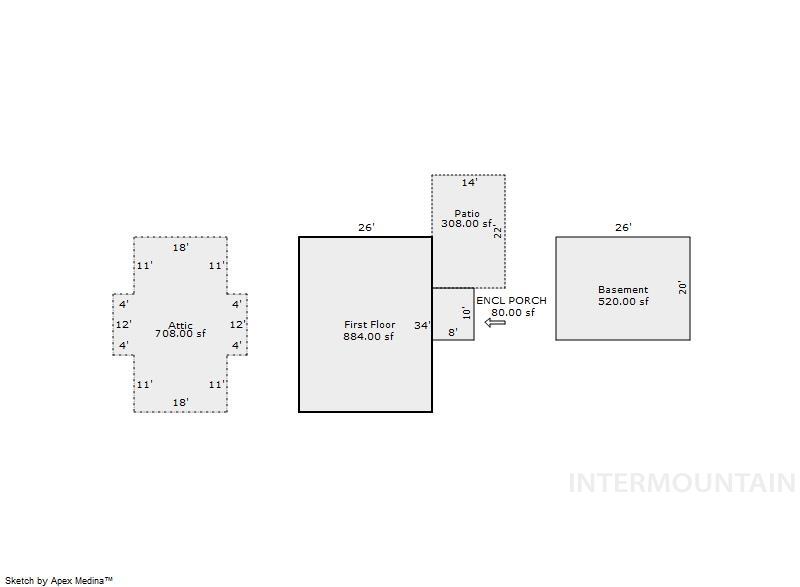 909 10th Ave, Lewiston, Idaho 83501, 4 Bedrooms, 2 Bathrooms, Residential For Sale, Price $239,000, 98976786