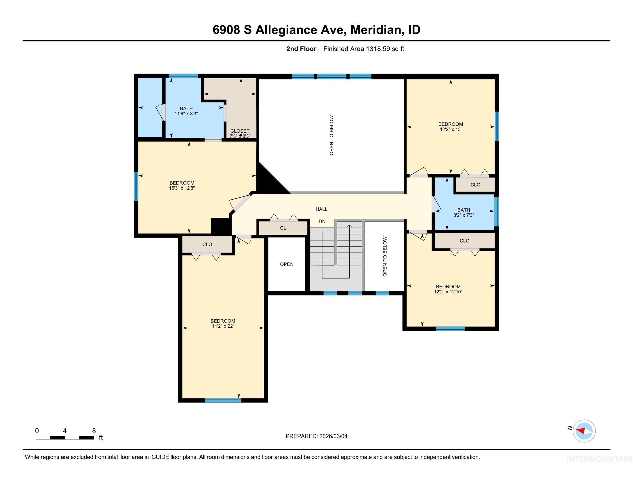 6908 S Allegiance Ave, Meridian, Idaho 83642, 6 Bedrooms, 3.5 Bathrooms, Residential For Sale, Price $559,750,MLS 98976837