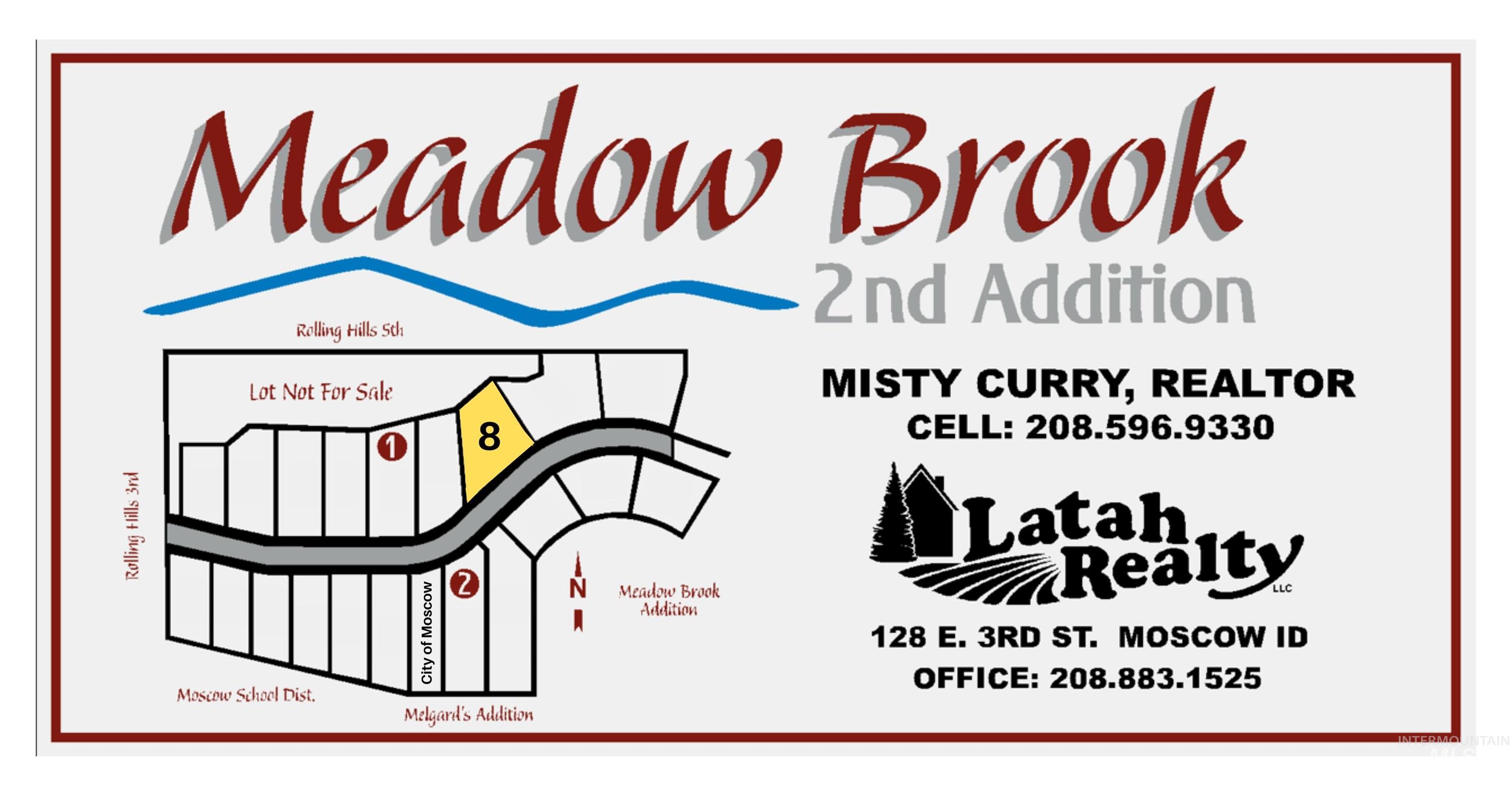 2078 West View Drive (Lot 8), Moscow, Idaho 83843, Land For Sale, Price $93,700,MLS 98976882