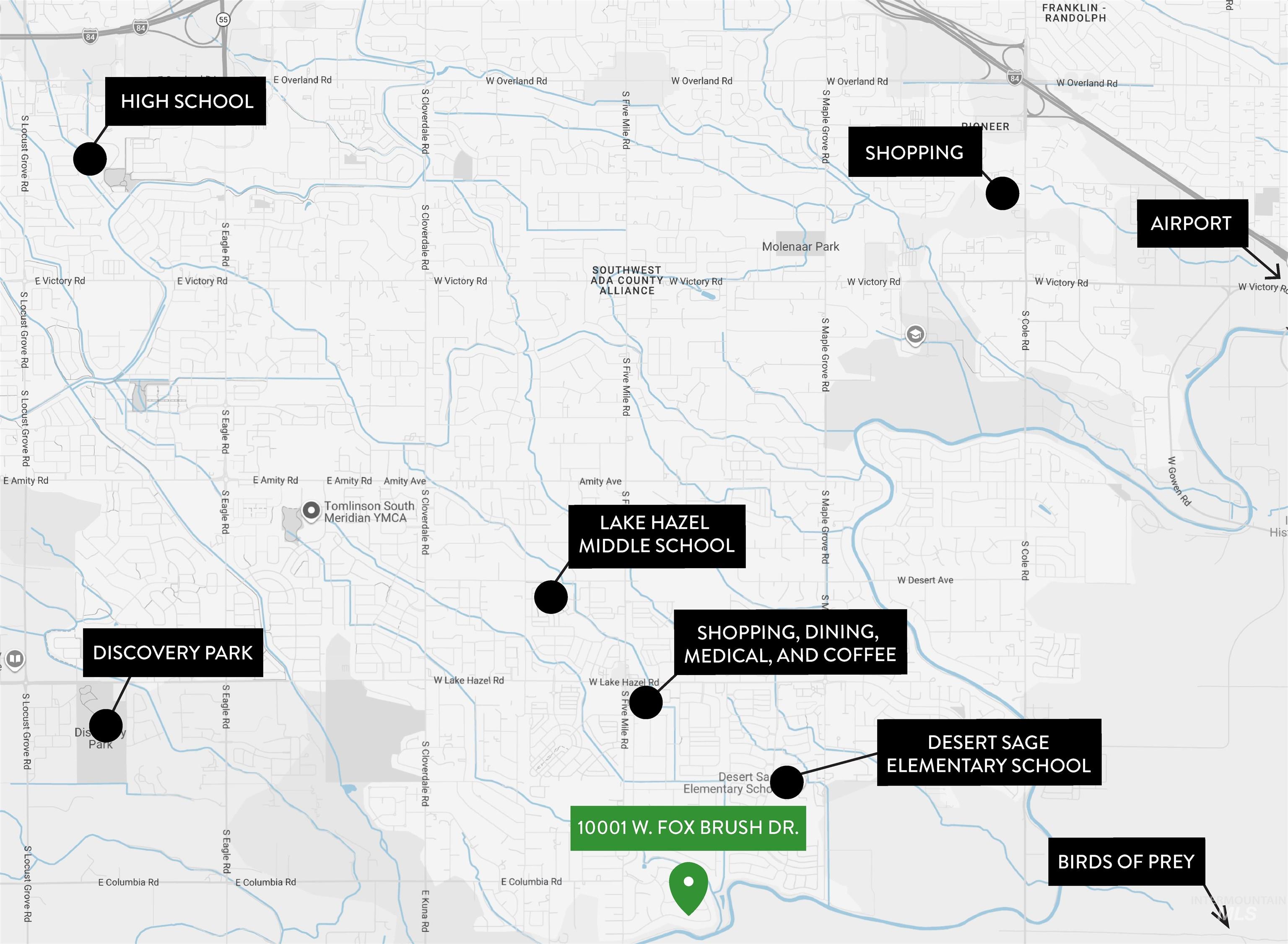 10001 W Fox Brush Dr, Boise, Idaho 83709, 4 Bedrooms, 2 Bathrooms, Residential For Sale, Price $468,900,MLS 98976893
