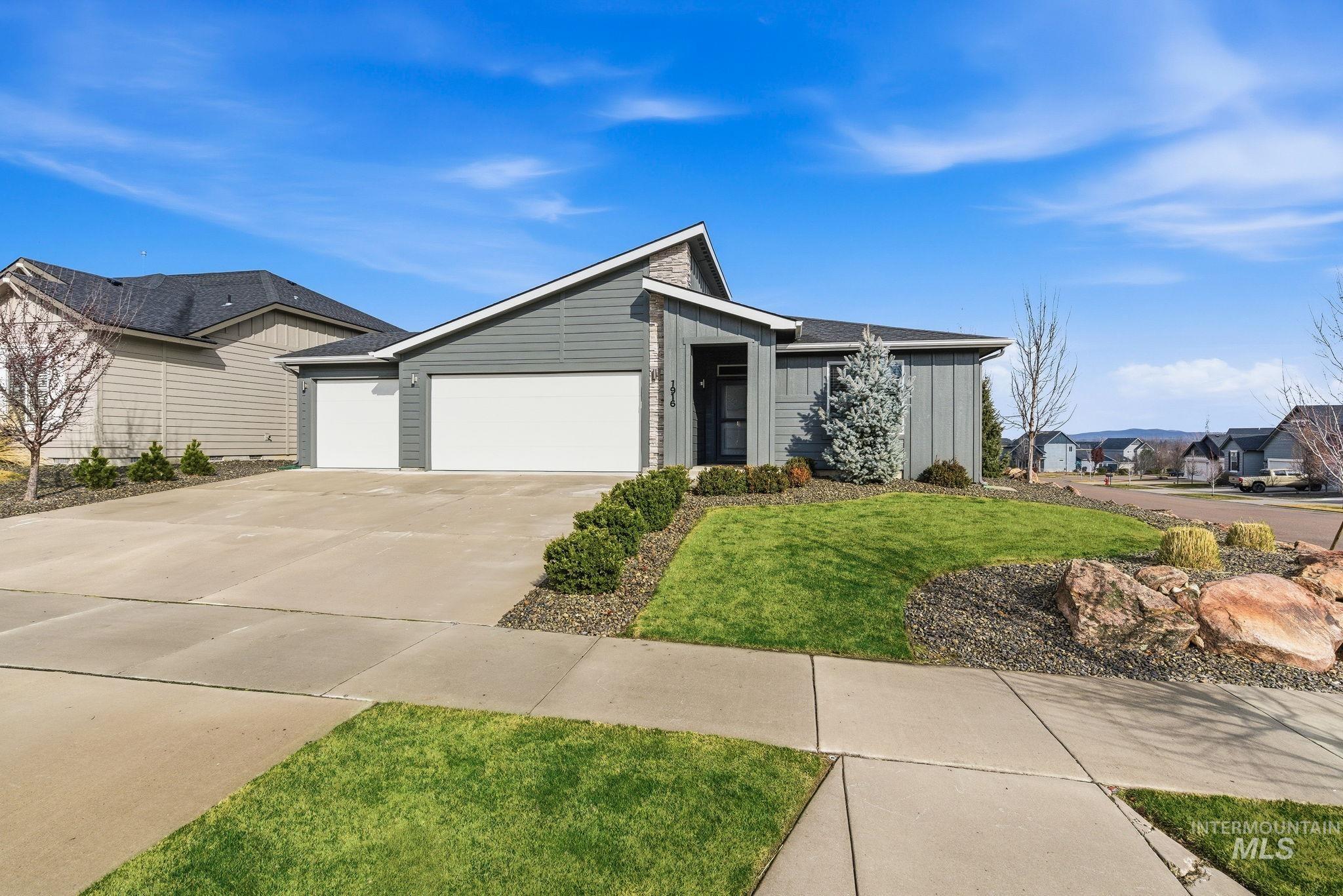 1916 W Henrys Fork Drive, Meridian, Idaho 83642, 4 Bedrooms, 2 Bathrooms, Residential For Sale, Price $515,500,MLS 98976895