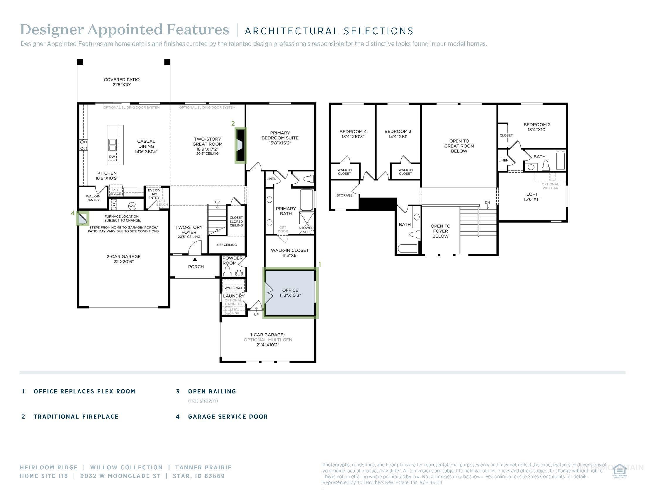 9032 W Moonglade St, Star, Idaho 83669, 4 Bedrooms, 3.5 Bathrooms, Residential For Sale, Price $759,000,MLS 98976927