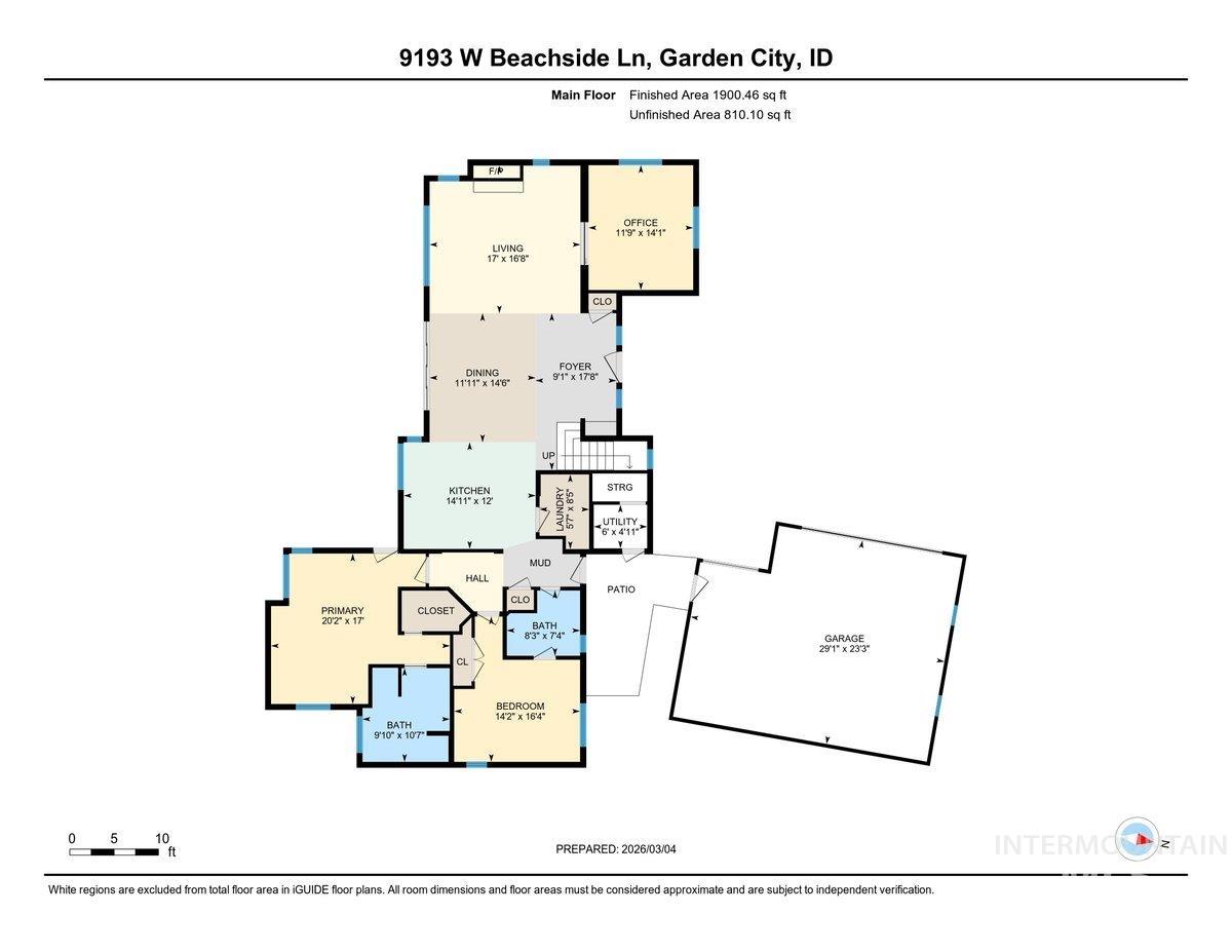 9193 W Beachside Ln, Garden City, Idaho 83714, 3 Bedrooms, 3 Bathrooms, Residential For Sale, Price $835,000, 98976947