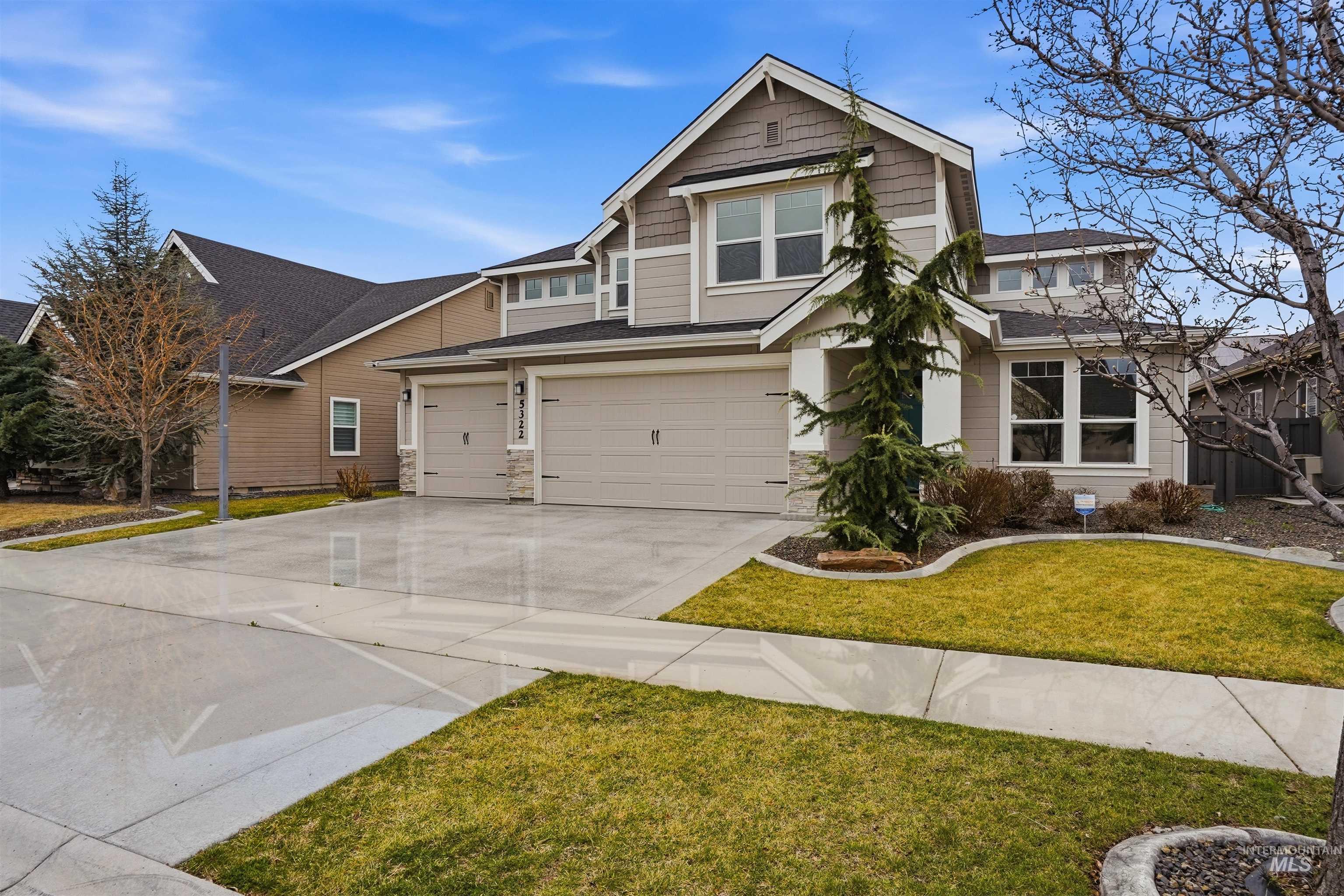 5322 S Palatino Ave, Meridian, Idaho 83642, 5 Bedrooms, 3.5 Bathrooms, Residential For Sale, Price $795,000, 98976975