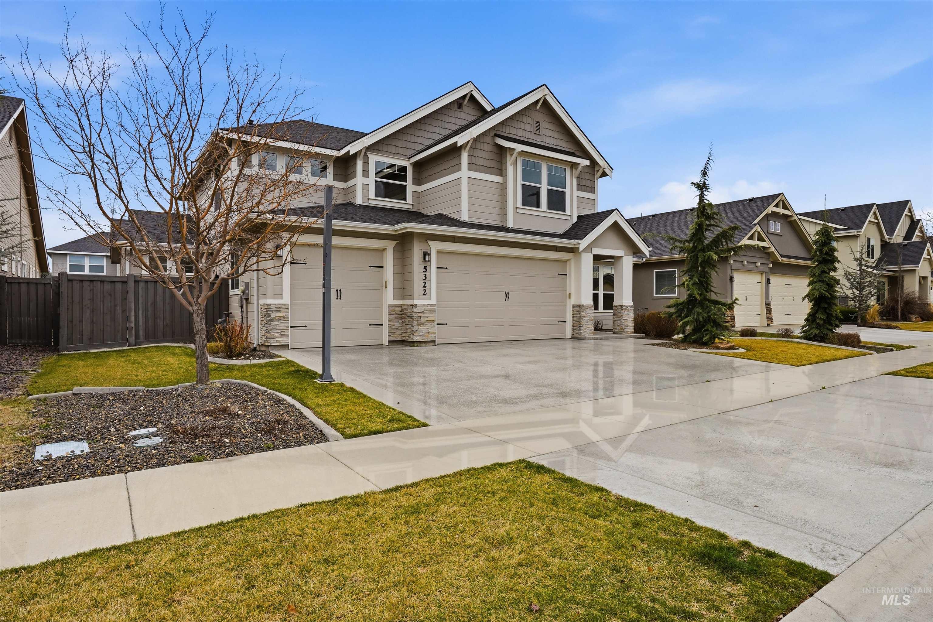 5322 S Palatino Ave, Meridian, Idaho 83642, 5 Bedrooms, 3.5 Bathrooms, Residential For Sale, Price $795,000, 98976975
