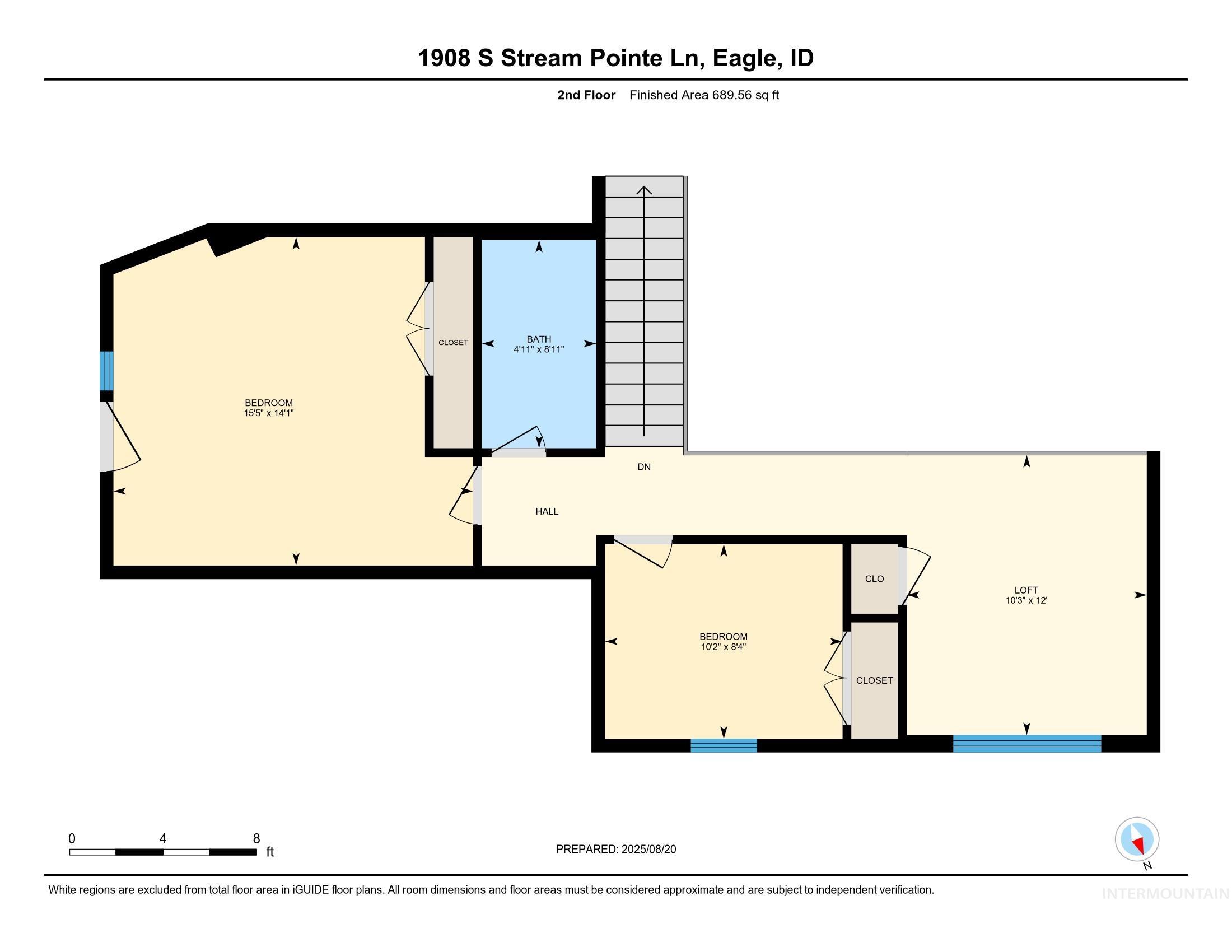 1908 S Stream Pointe Ln, Eagle, Idaho 83616-7135, 4 Bedrooms, 3.5 Bathrooms, Residential For Sale, Price $759,000, 98977043