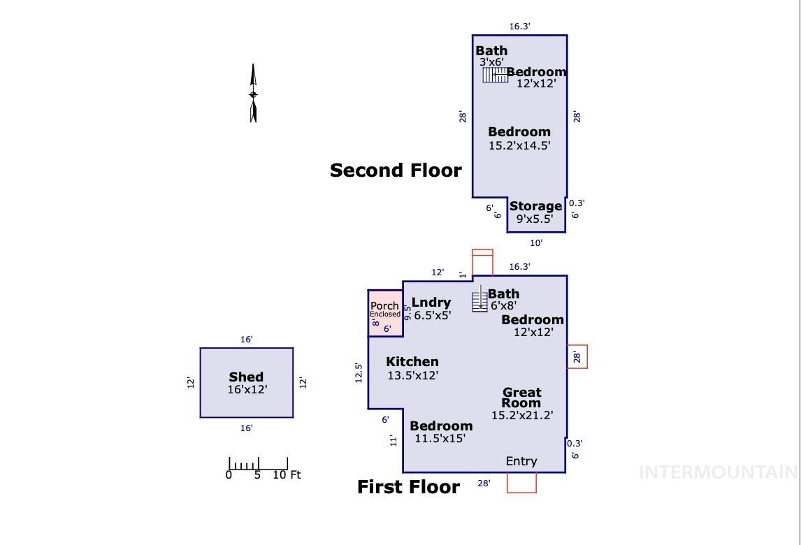 521 10th Ave N, Payette, Idaho 83661, 4 Bedrooms, 2 Bathrooms, Residential For Sale, Price $185,000,MLS 98977048