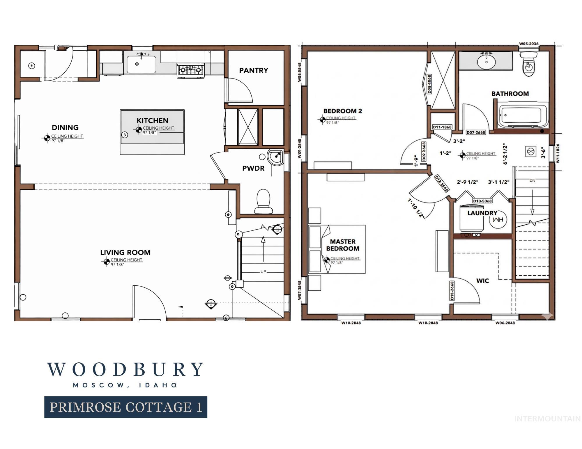 1601 Primrose Ct. "Teaberry", Moscow, Idaho 83843, 2 Bedrooms, 1.5 Bathrooms, Residential For Sale, Price $405,000,MLS 98977255