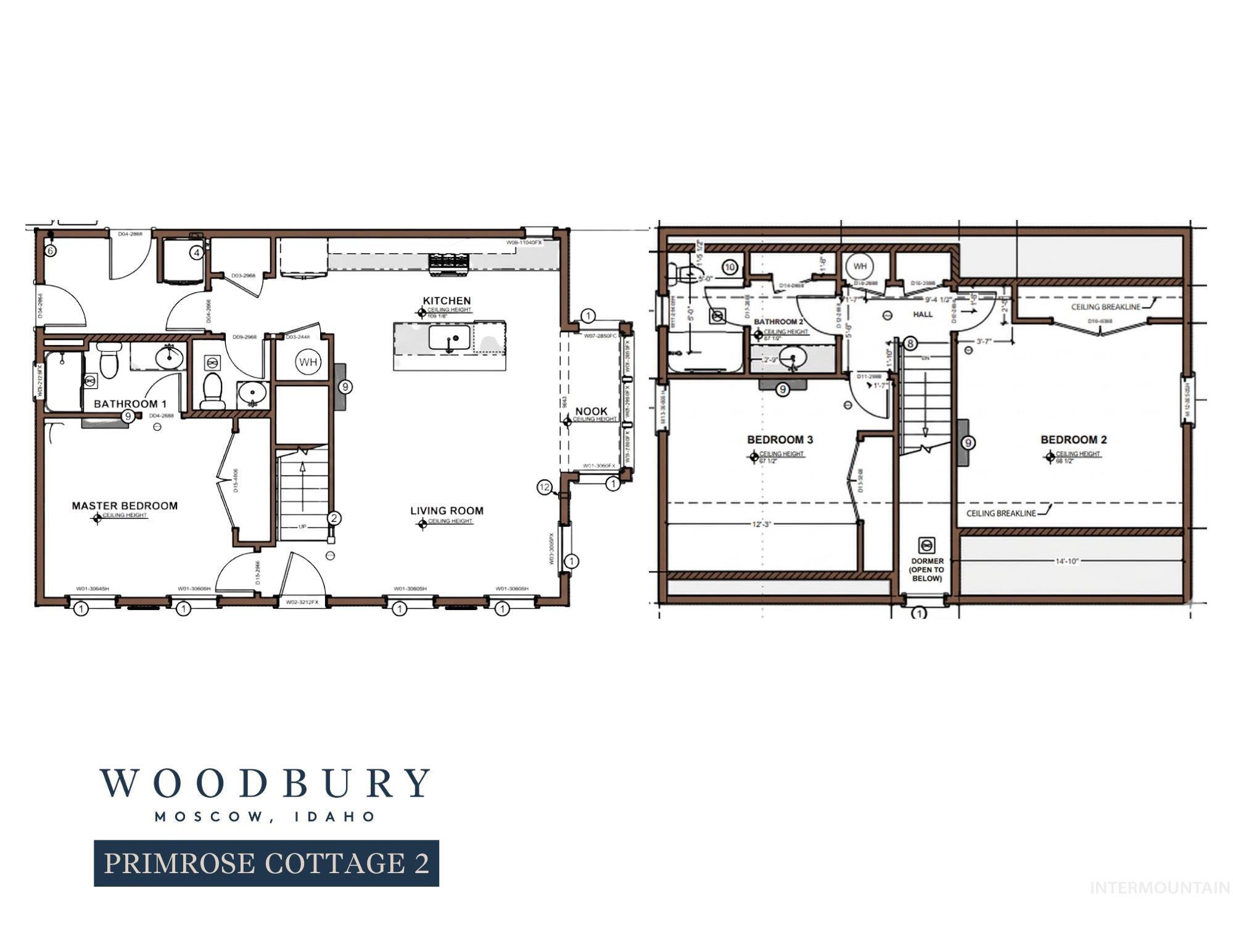 TBD Primrose Court #2, Moscow, Idaho 83843, 3 Bedrooms, 2.5 Bathrooms, Residential For Sale, Price $456,000, 98977257