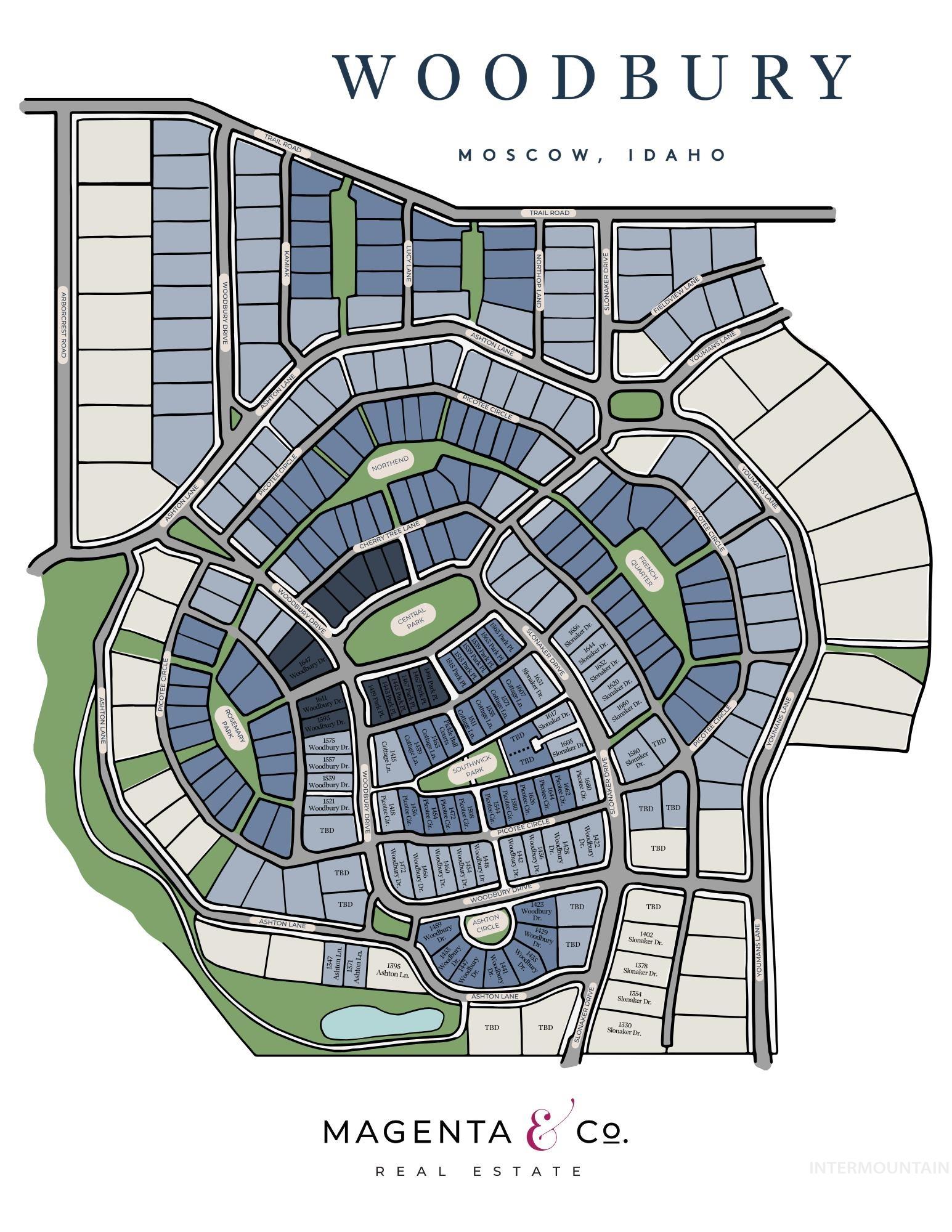 TBD Primrose Court #5, Moscow, Idaho 83843, 3 Bedrooms, 2.5 Bathrooms, Residential For Sale, Price $475,000, 98977260