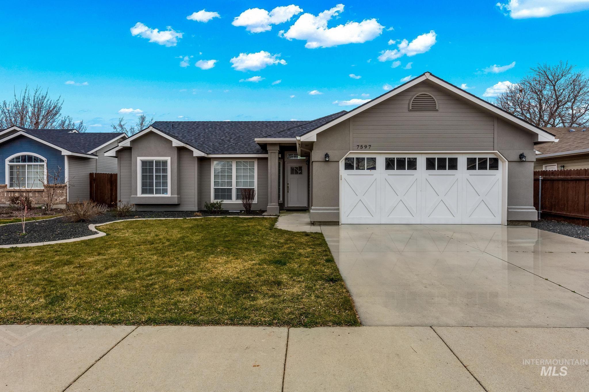 7597 N Dodgin Ave, Boise, Idaho 83714, 3 Bedrooms, 2 Bathrooms, Residential For Sale, Price $439,900, 98977268
