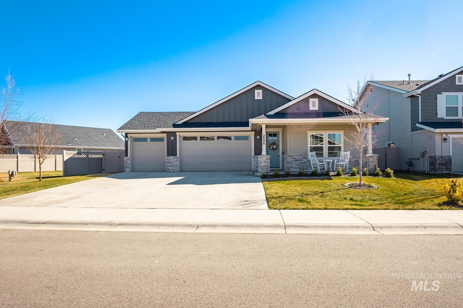 3094 N Greengate Way, Star, Idaho 83669, 3 Bedrooms, 2 Bathrooms, Residential For Sale, Price $565,000, 98977373
