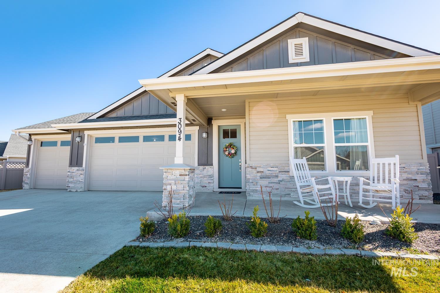 3094 N Greengate Way, Star, Idaho 83669, 3 Bedrooms, 2 Bathrooms, Residential For Sale, Price $565,000, 98977373