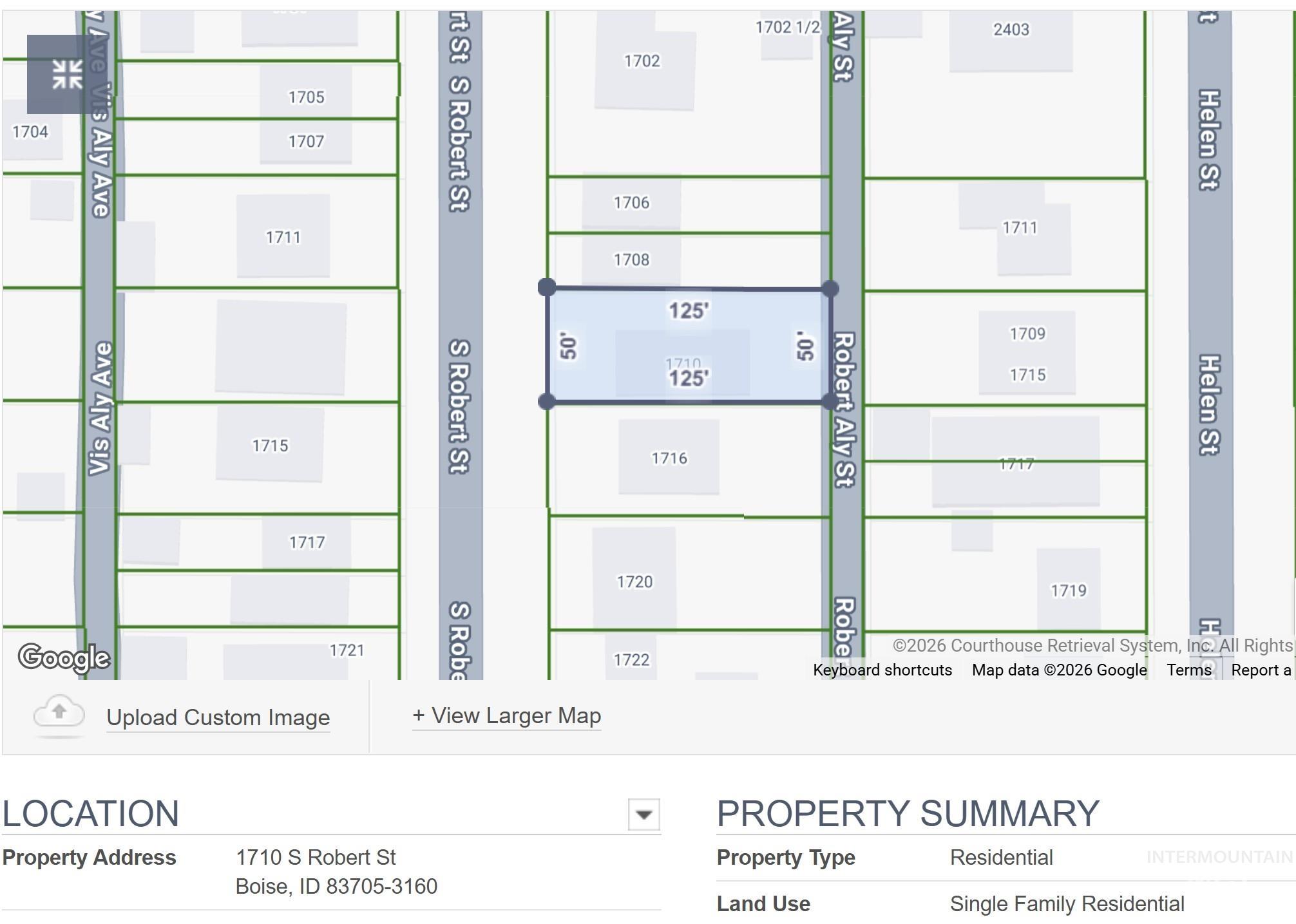 1710 S Robert St, Boise, Idaho 83705, 2 Bedrooms, 1 Bathroom, Residential For Sale, Price $334,900, 98977417