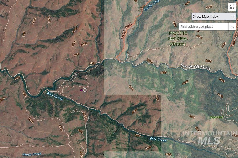 255 ac Fall Creek Road, Council, Idaho 83612, Land For Sale, Price $625,000, 98977502