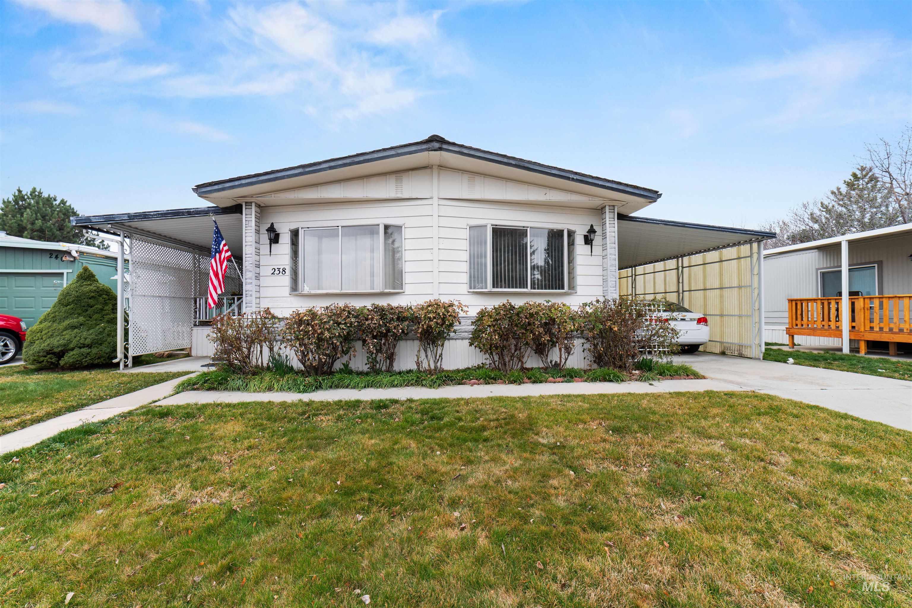 238 N Checola Circle, Boise, Idaho 83713, 2 Bedrooms, 2 Bathrooms, Residential For Sale, Price $85,000,MLS 98977633