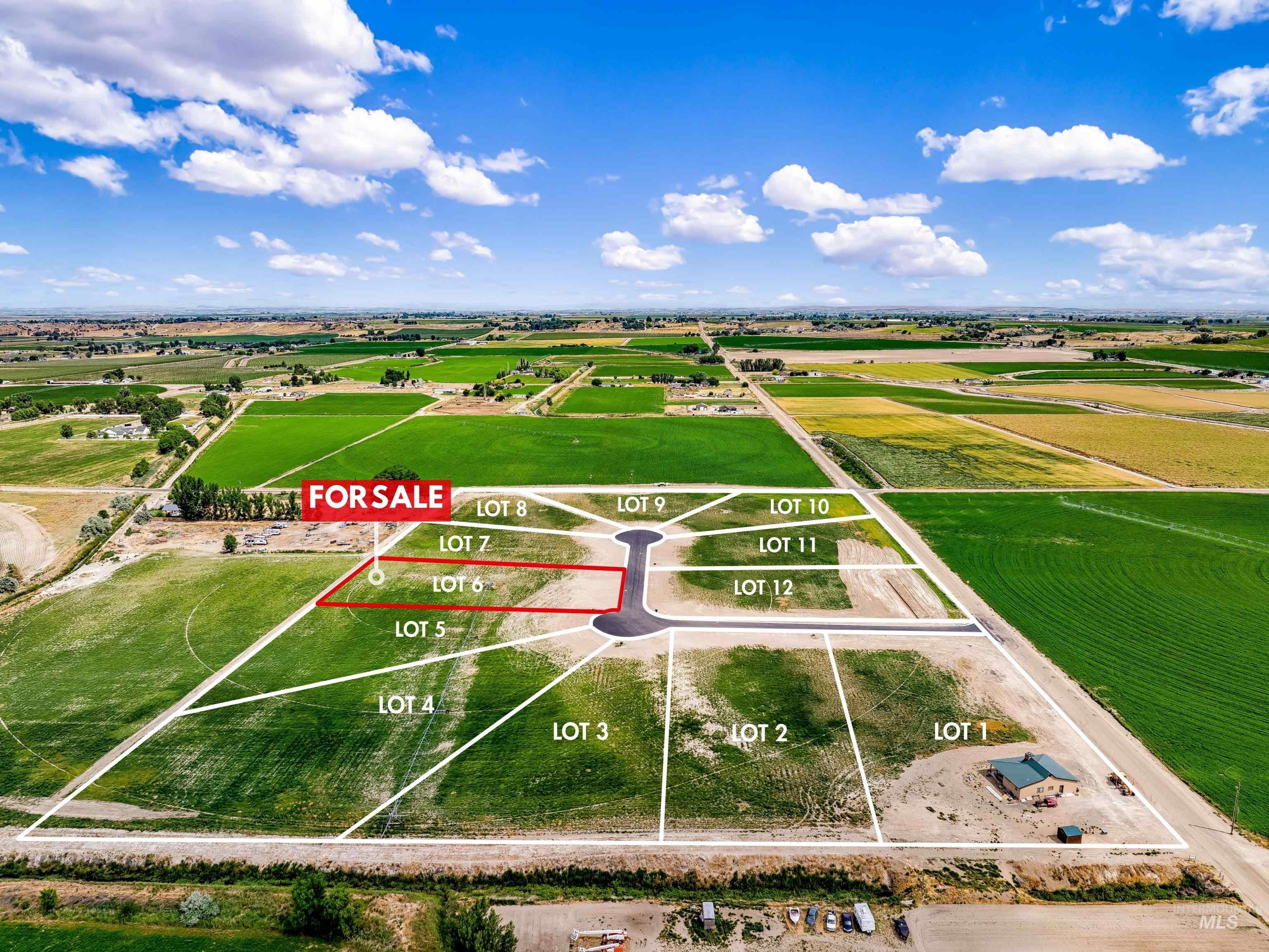 18355 Bow Lane, Wilder, Idaho 83676, Land For Sale, Price $233,000, 98977639