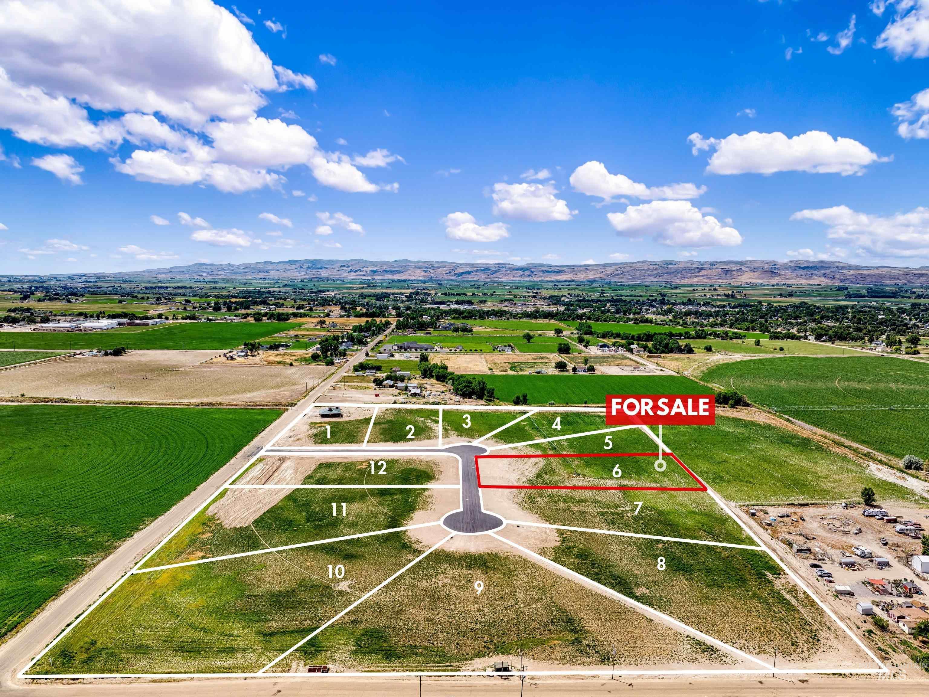 18355 Bow Lane, Wilder, Idaho 83676, Land For Sale, Price $233,000, 98977639