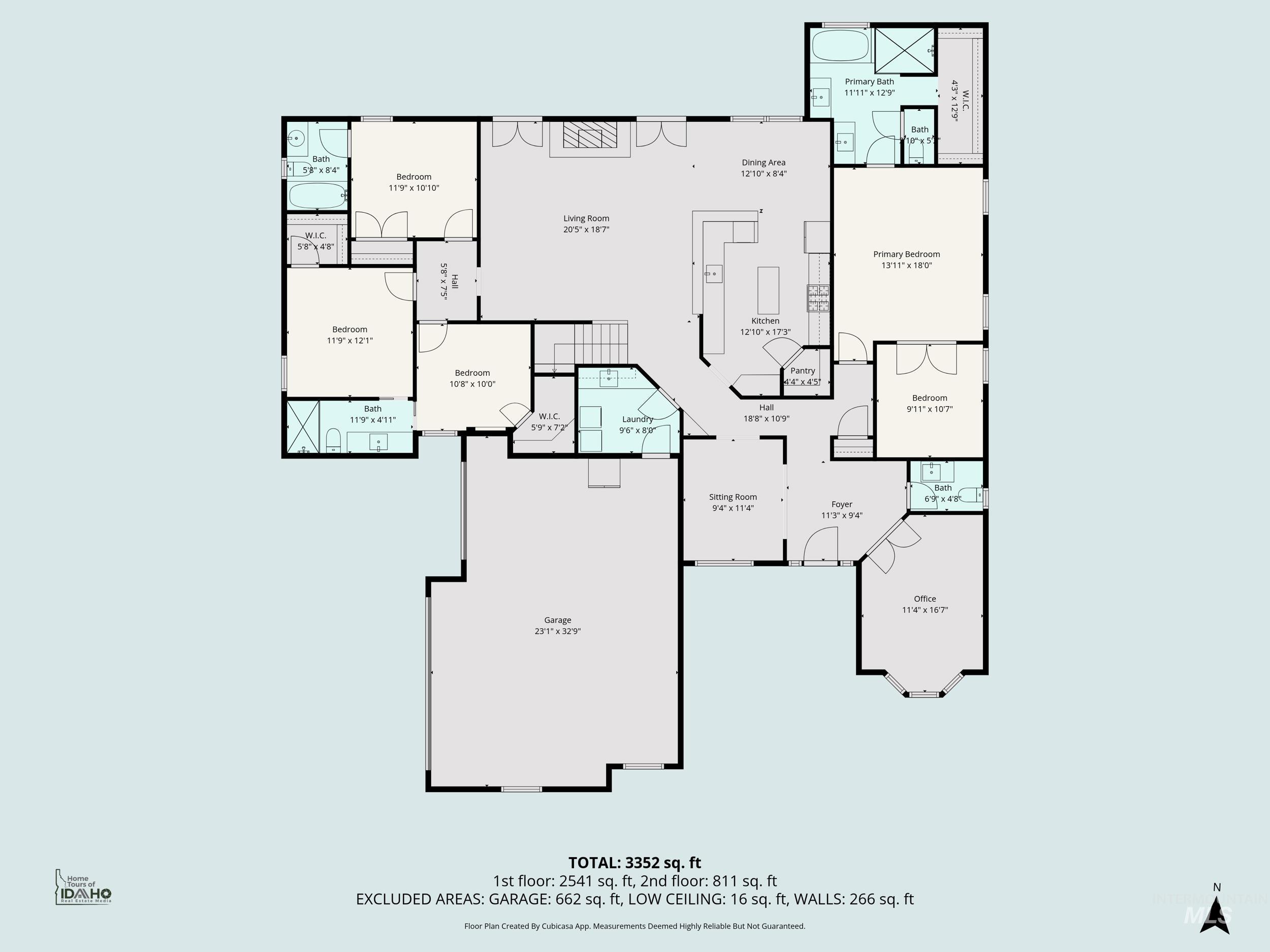 2224 W Root Creek St., Meridian, Idaho 83646, 5 Bedrooms, 4.5 Bathrooms, Residential For Sale, Price $840,000,MLS 98977711