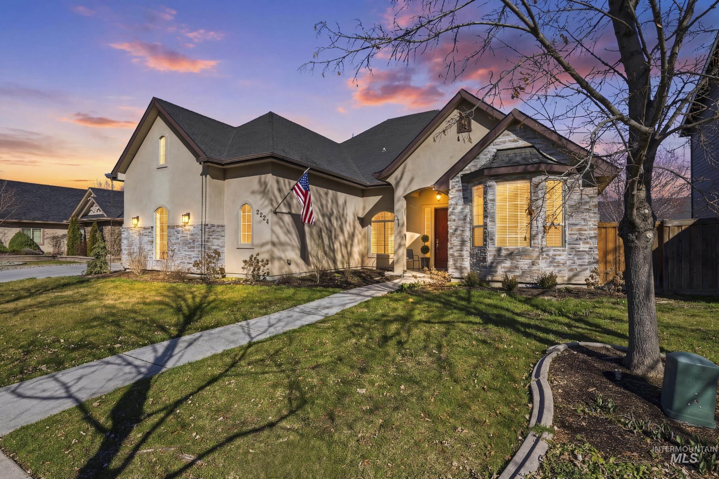 2224 W Root Creek St., Meridian, Idaho 83646, 5 Bedrooms, 4.5 Bathrooms, Residential For Sale, Price $840,000,MLS 98977711