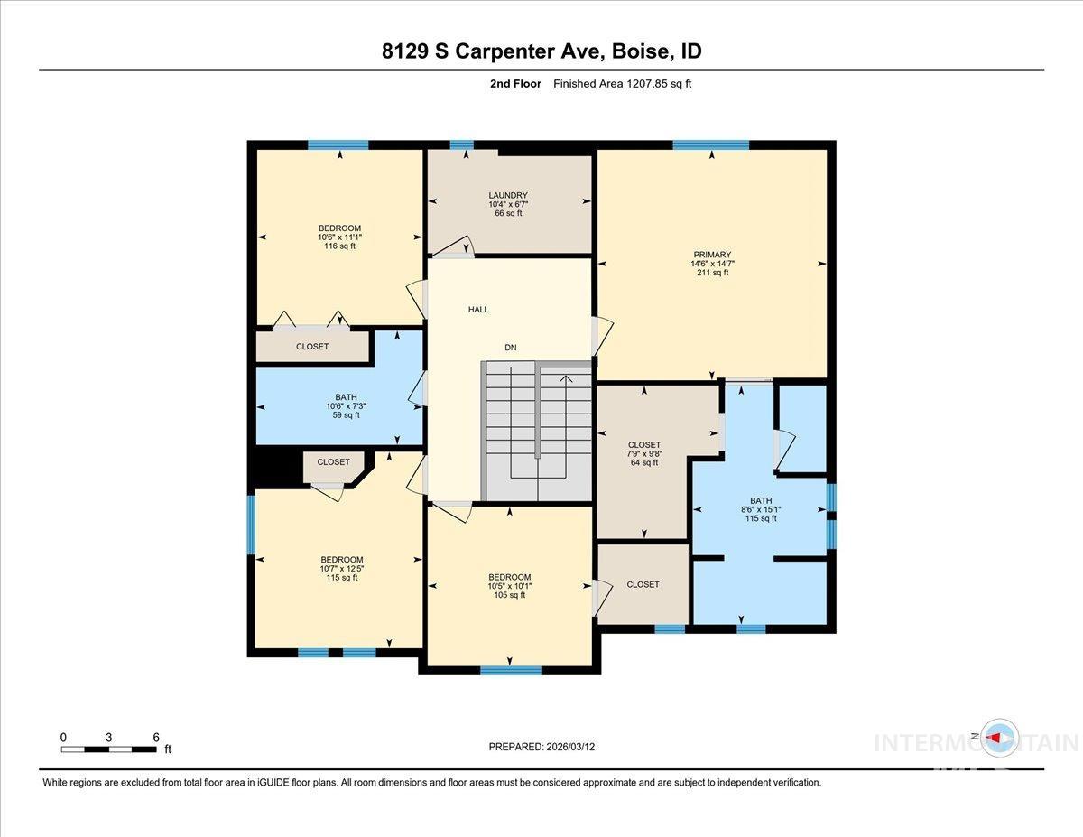 8129 S Carpenter, Boise, Idaho 83709, 4 Bedrooms, 2.5 Bathrooms, Residential For Sale, Price $524,900, 98977733