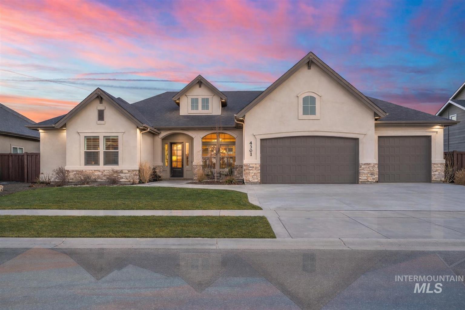4301 W Ladle Rapids St, Meridian, Idaho 83646, 4 Bedrooms, 3.5 Bathrooms, Residential For Sale, Price $975,000, 98977744
