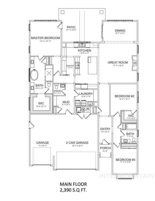 7021 S Steeple Ave, Meridian, Idaho 83642, 3 Bedrooms, 2.5 Bathrooms, Residential For Sale, Price $819,900, 98977771