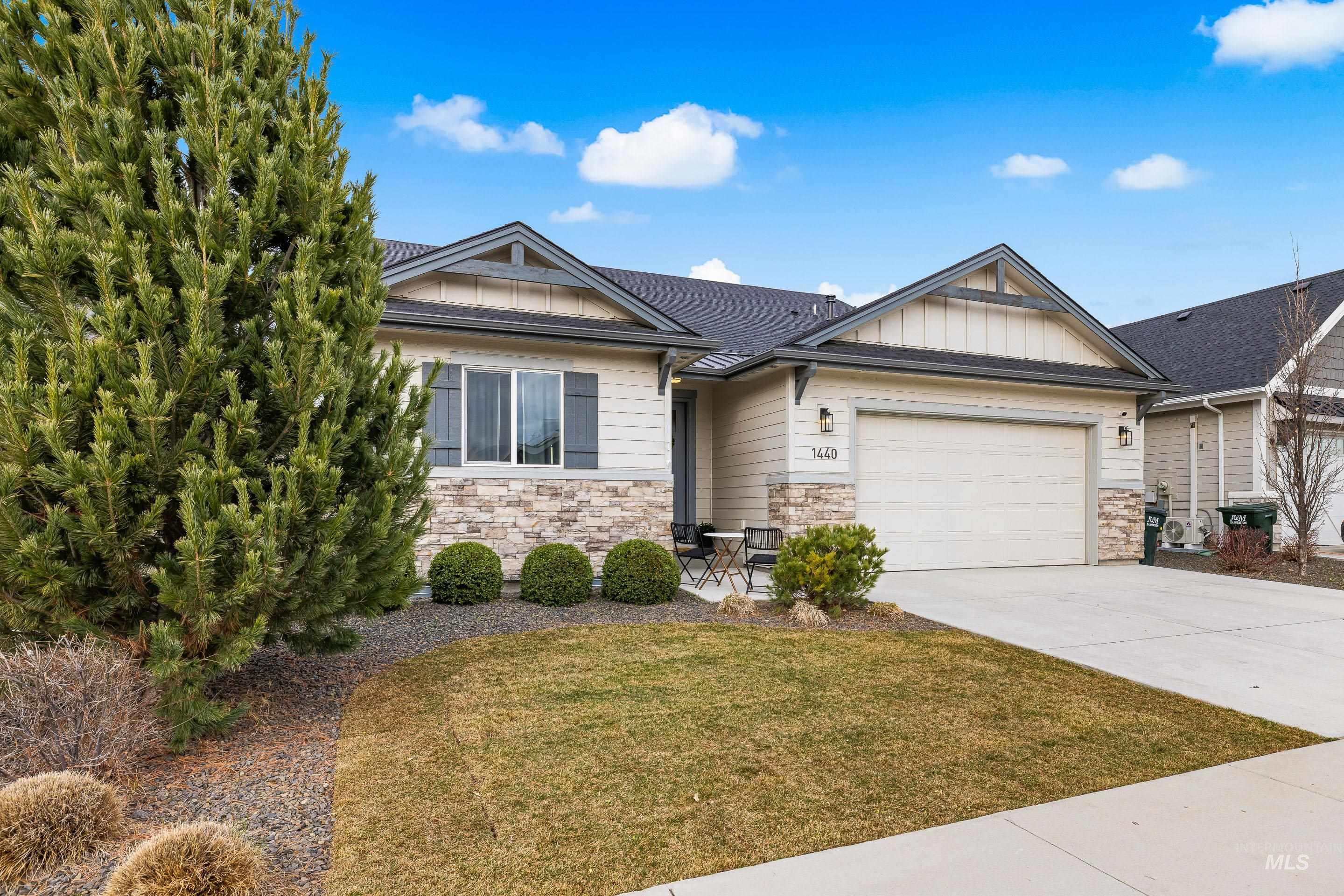 1440 W Cerulean St, Kuna, Idaho 83634, 4 Bedrooms, 2 Bathrooms, Residential For Sale, Price $535,000, 98977815