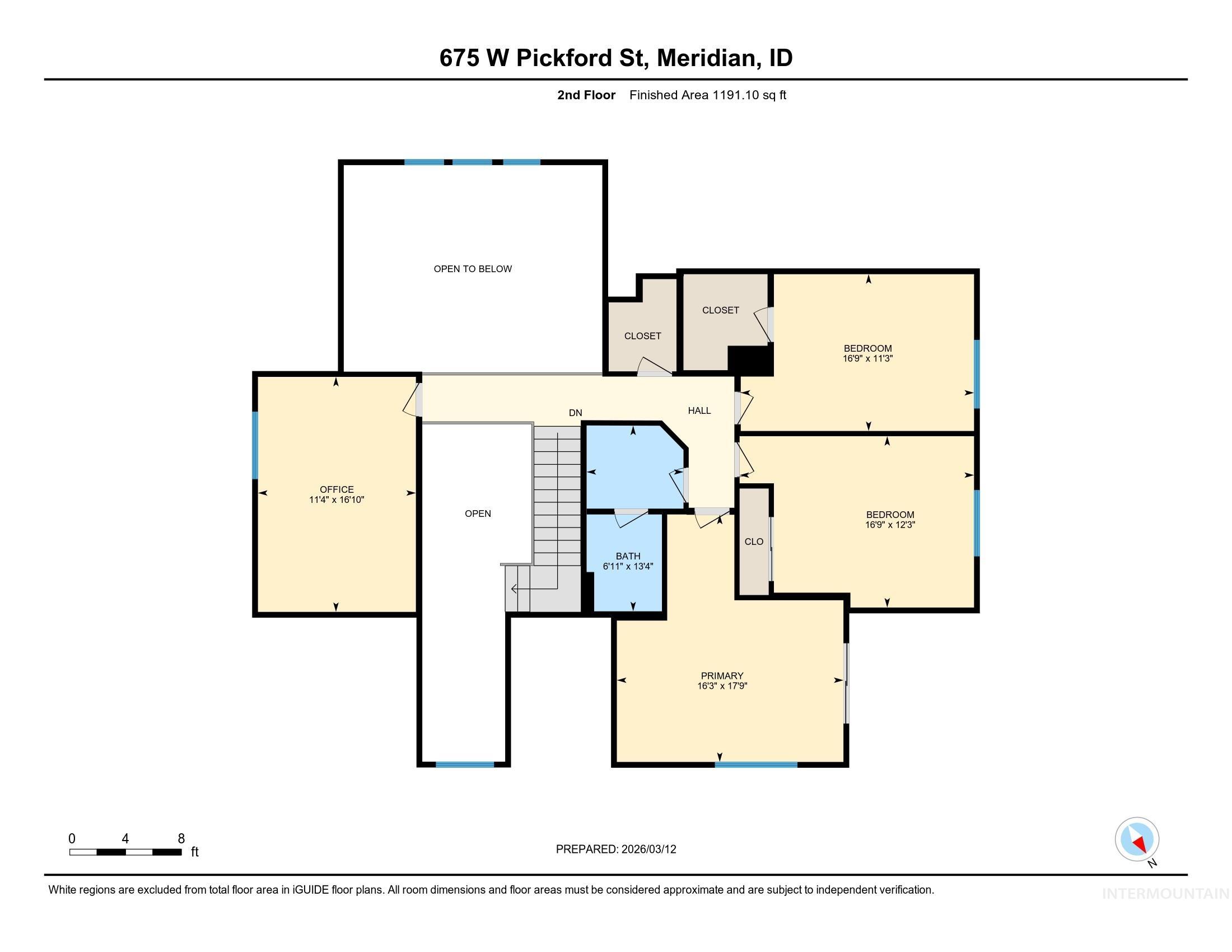 675 W Pickford St, Meridian, Idaho 83646, 6 Bedrooms, 2.5 Bathrooms, Residential For Sale, Price $795,000, 98977826