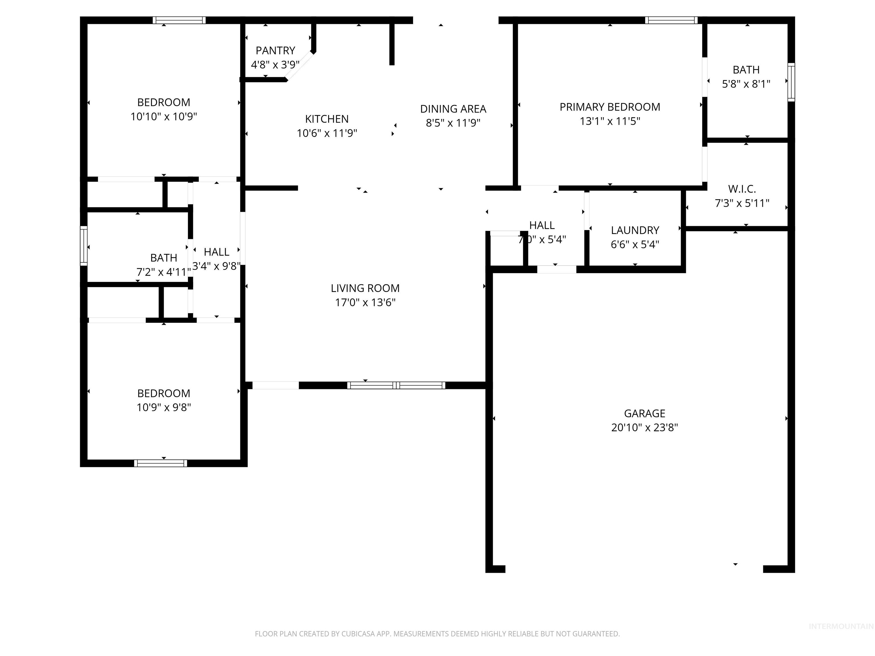 1597 Vista Dr., Twin Falls, Idaho 83301, 3 Bedrooms, 2 Bathrooms, Residential For Sale, Price $320,900,MLS 98977866