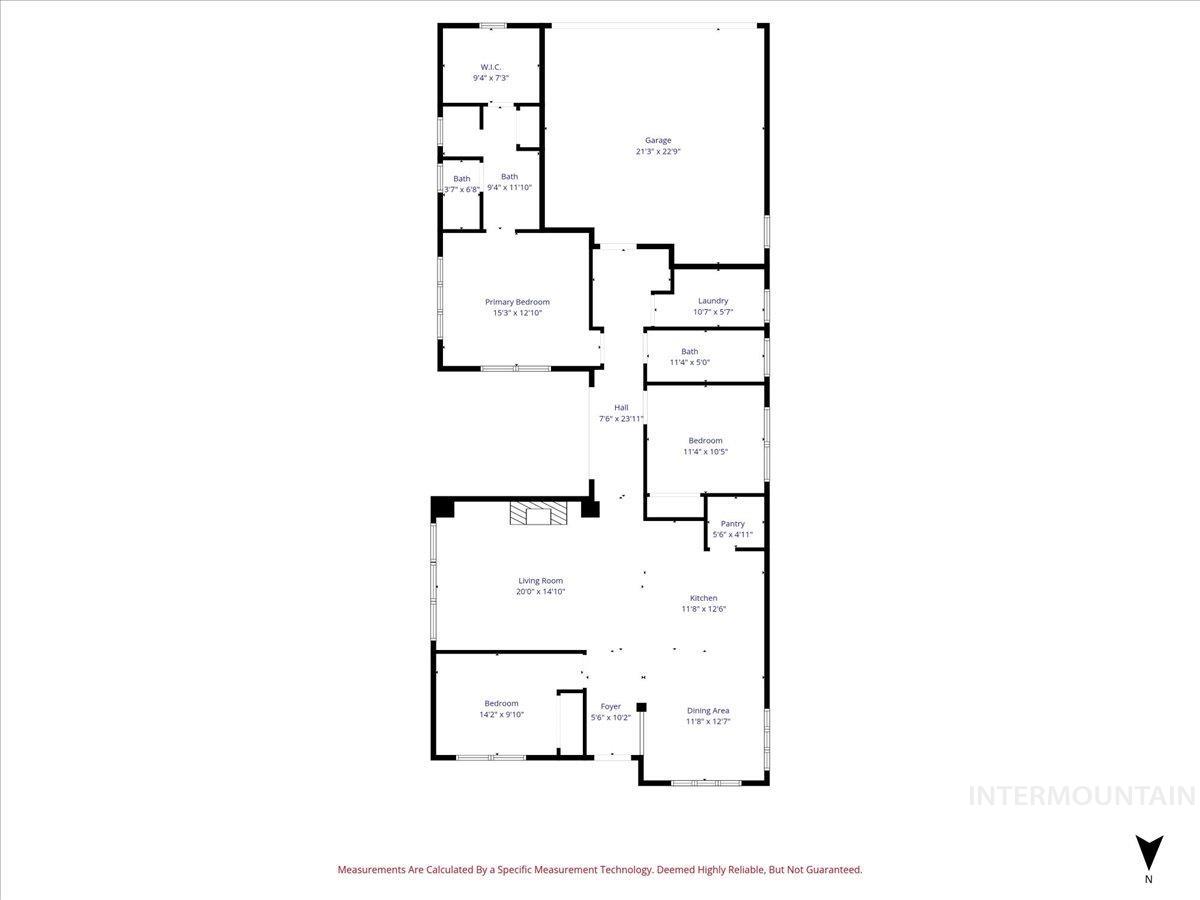 3363 E Kalinga Ln, Meridian, Idaho 83642, 3 Bedrooms, 2 Bathrooms, Residential For Sale, Price $559,900,MLS 98977953